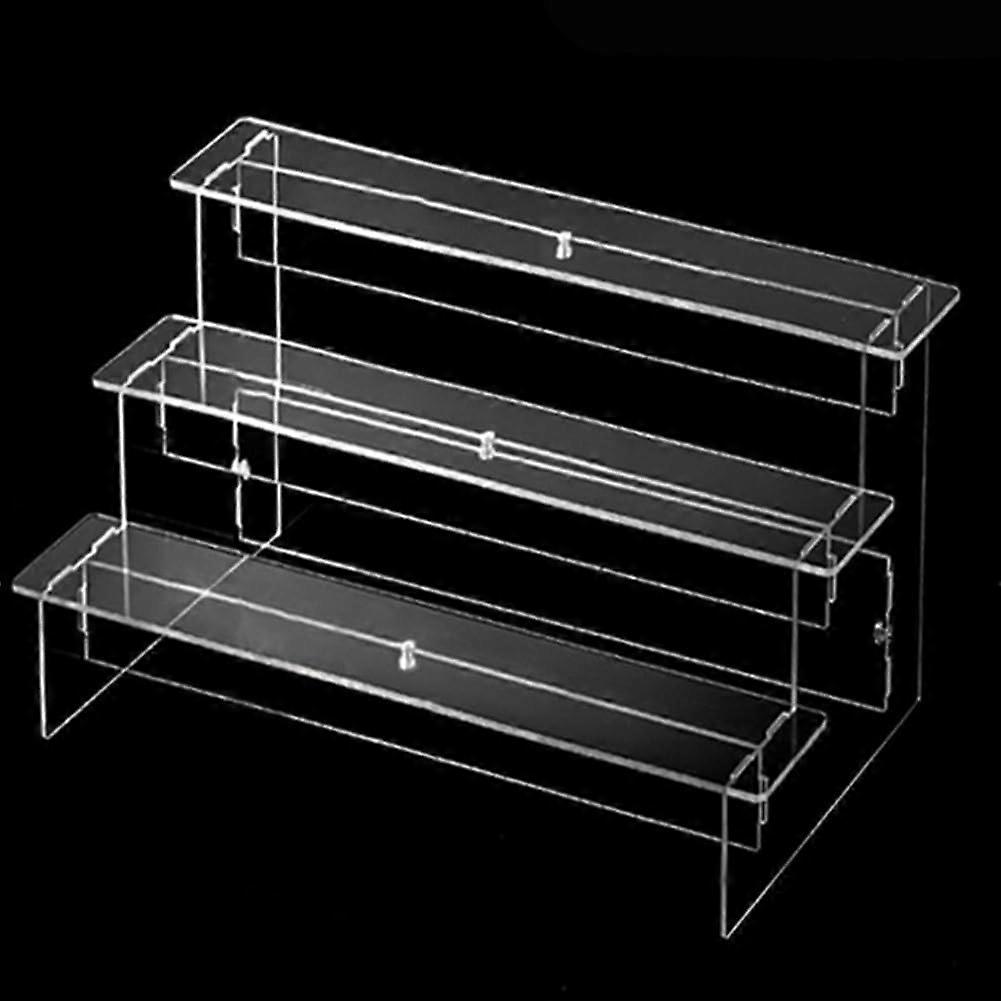 25 layers of transparent acrylic display stands for elegant presentation of cupcakes and perfumes (3 layers, 20cm)