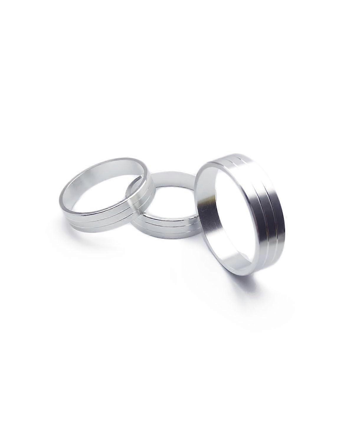 A/C Control Panel For Yishen Air Conditioner Switch Button Decorative Ring Interior  Kit (Silver)