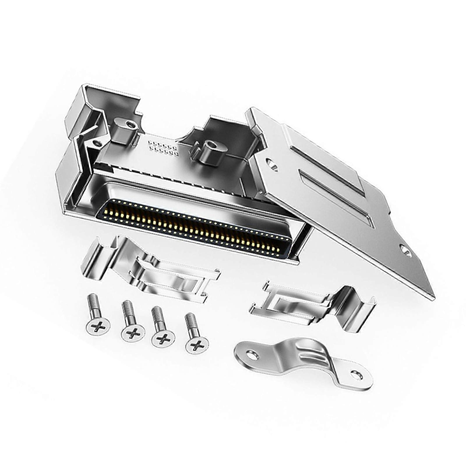 SCSI socket solder type CN14P/CN20P/CN26P/CN36P/CN50P/CN68P with tinned contacts, CN68 female