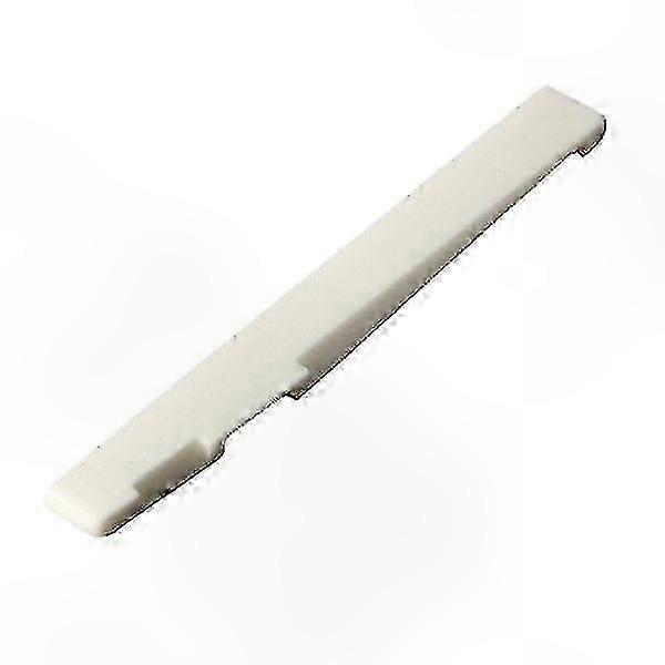 Ivory Lower Nut Saddle for 6-String Acoustic Guitar Made from Buffalo Bone
