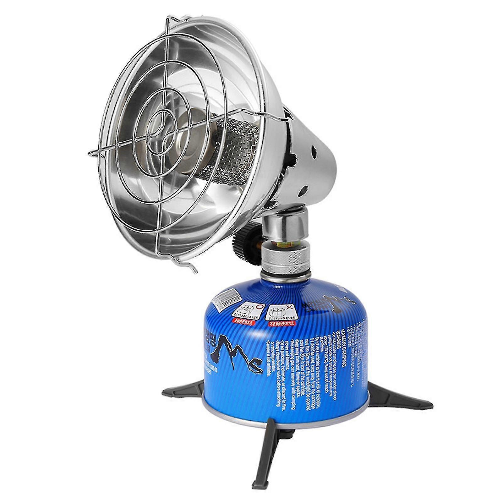 Riscaldatore a gas portatile Riscaldamento rapido Controllo del calore regolabile Tenda esterna multiuso Copertura del riscaldatore a gas butano per cucinare la pesca sul ghiaccio