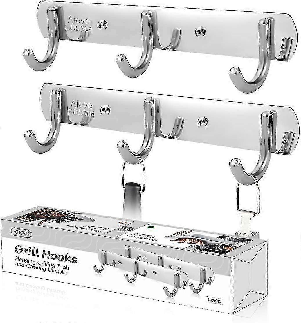 Barbecue Tool Holder and Accessory Hanger System by Grillinator Edition 0816