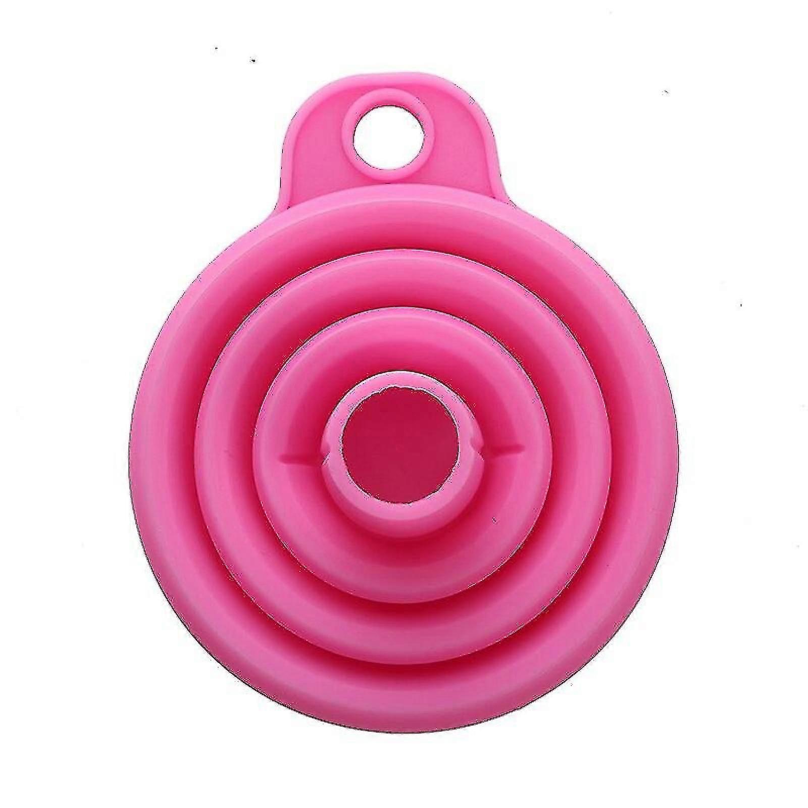 Mini Silicone Funnel - Foldable Funnel for Fuel Hopper Collapsible Design