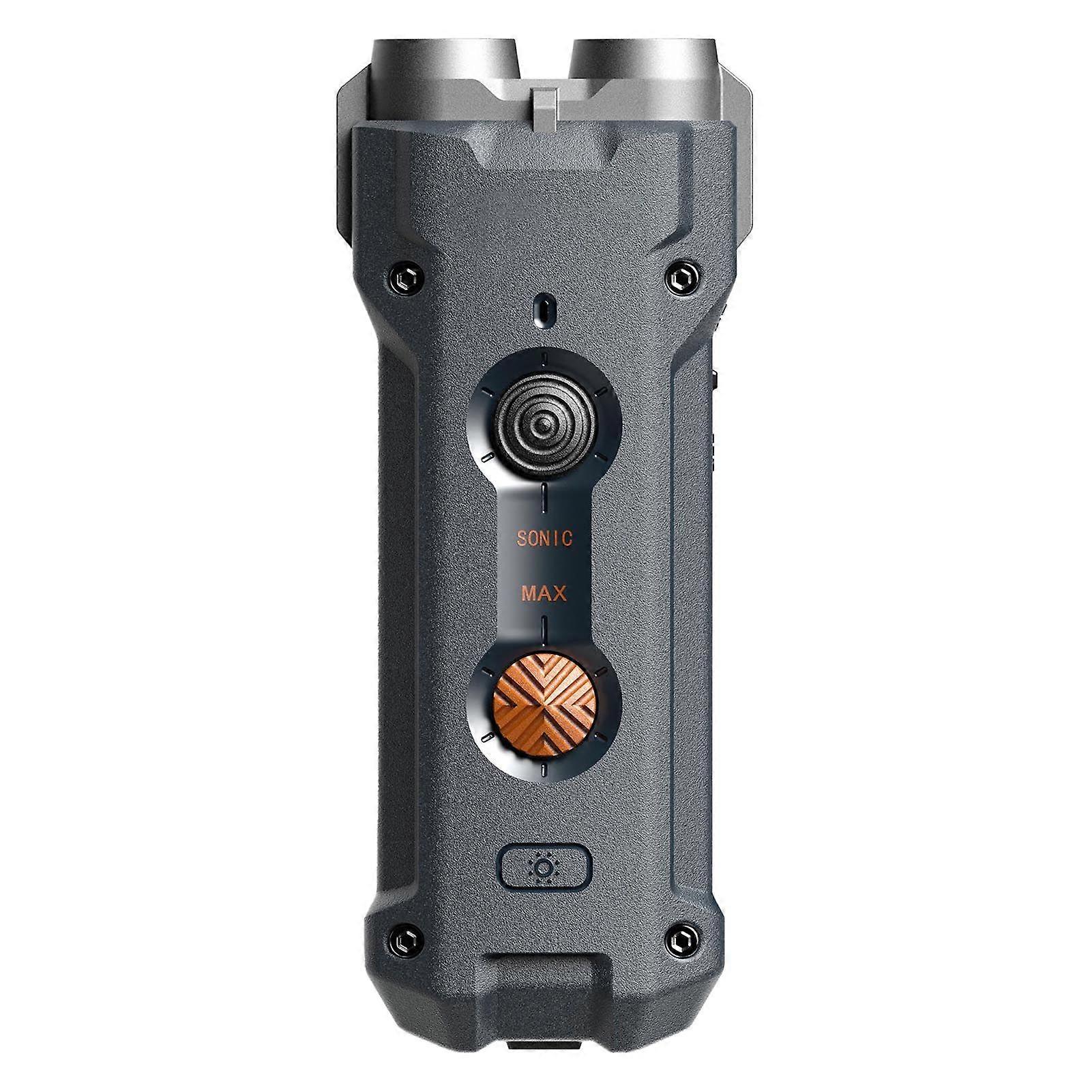 Handheld Ultrasonic Dog Trainer Outdoor Anti-Bark Device Dog Barking Control Device with LED Flashlight