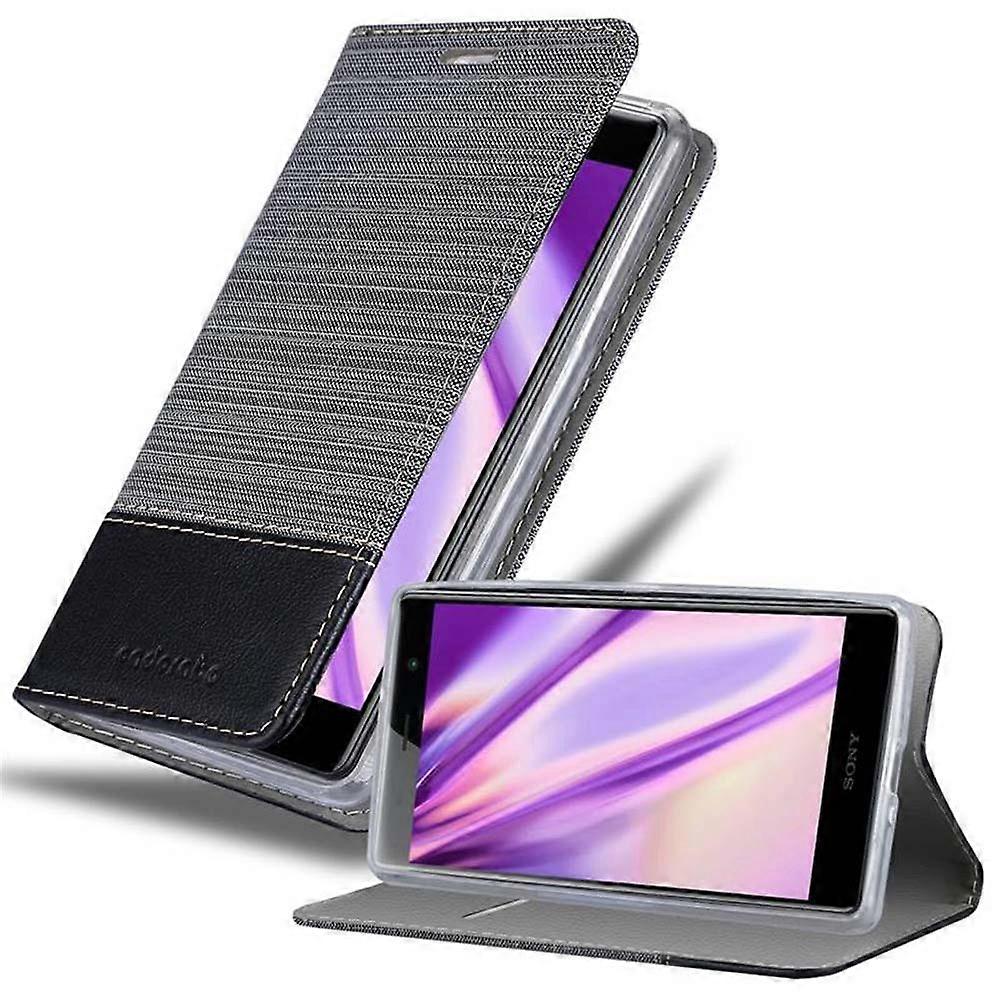 Sony Xperia XZ2 PREMIUM Case Protective Case - in jeans look and stand function