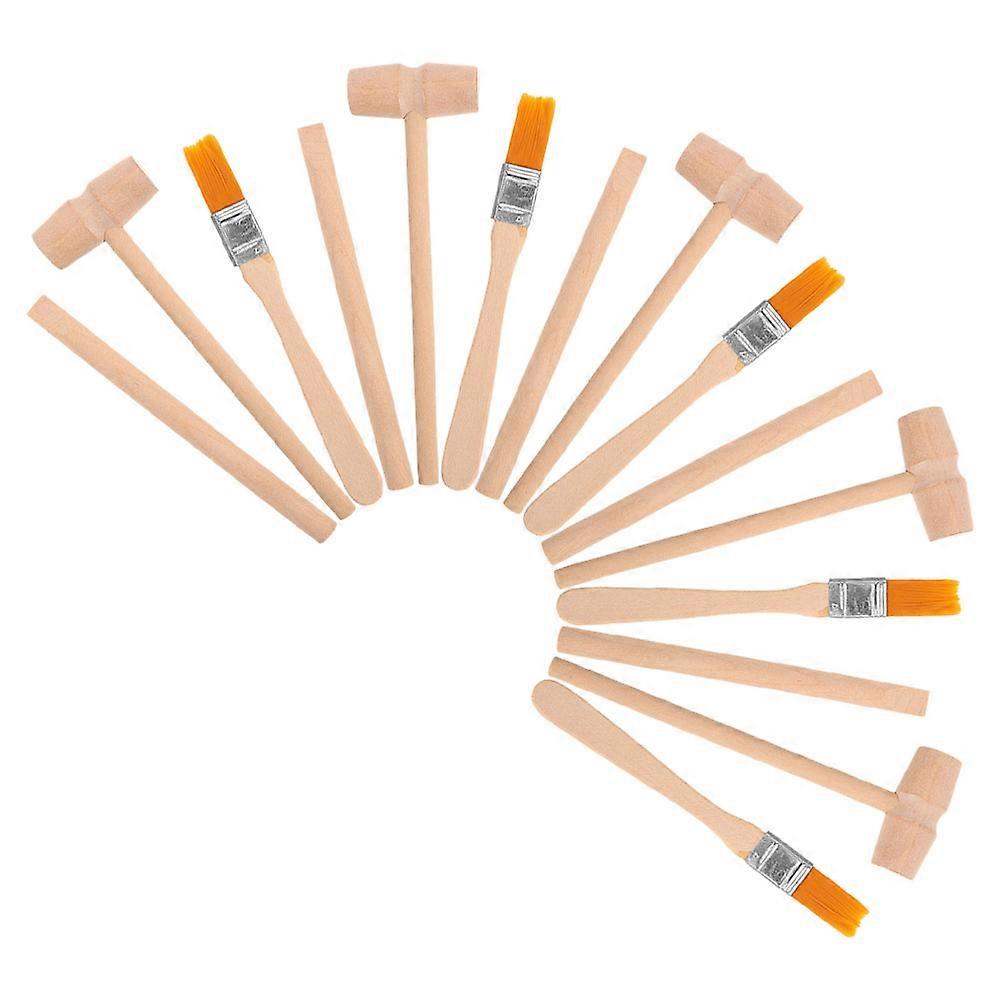 1 Set Excavation Dig Tools for Archaeology Kit with Hammer and Brush Educational Pretend Play Set to Inspire Curiosity and Discovery for Boys