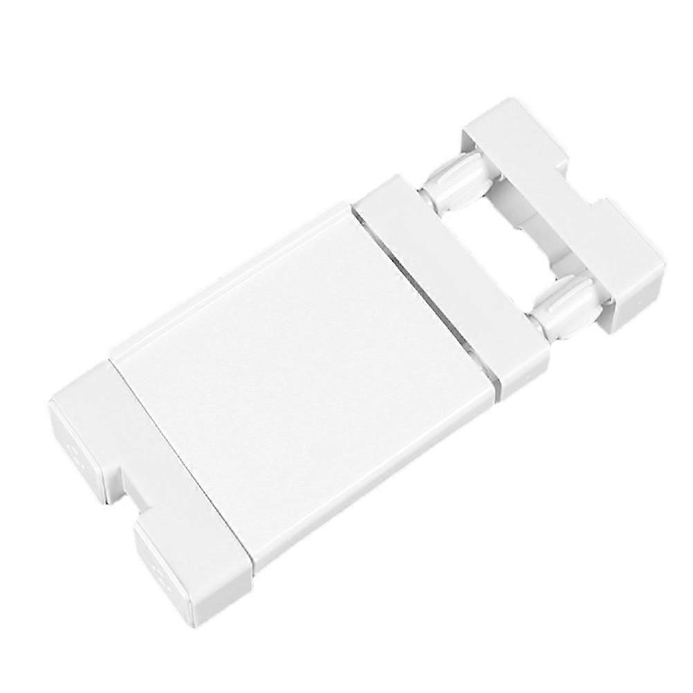 Wall Mounted Storage Shelf Rectangular Home Improvement Abs Carbon Steel White Load-Bearing 1Pcs