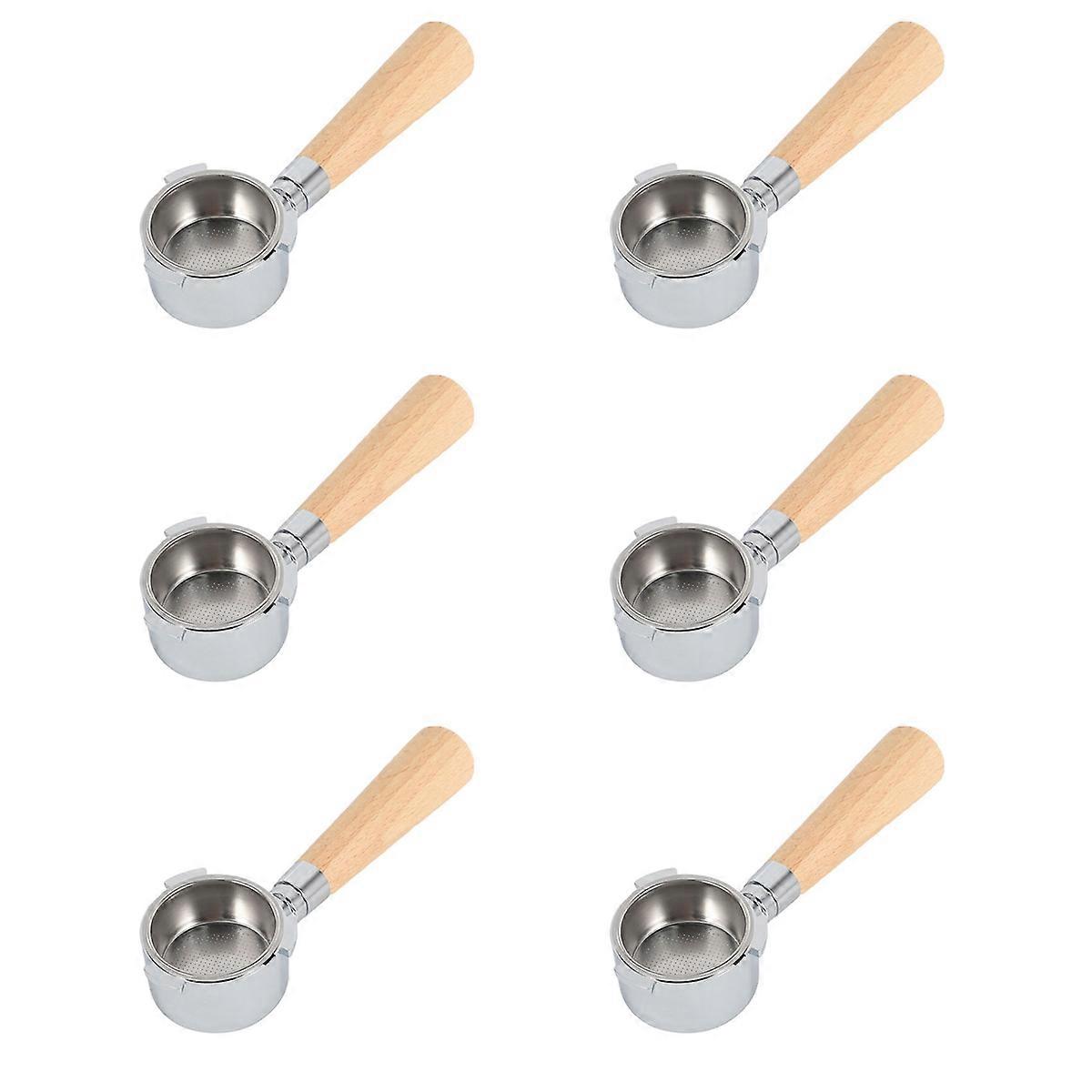 6X Coffee Bottomless Portafilter for EC680/EC685 Filter 51MM Replacement Filter Basket Coffee Access