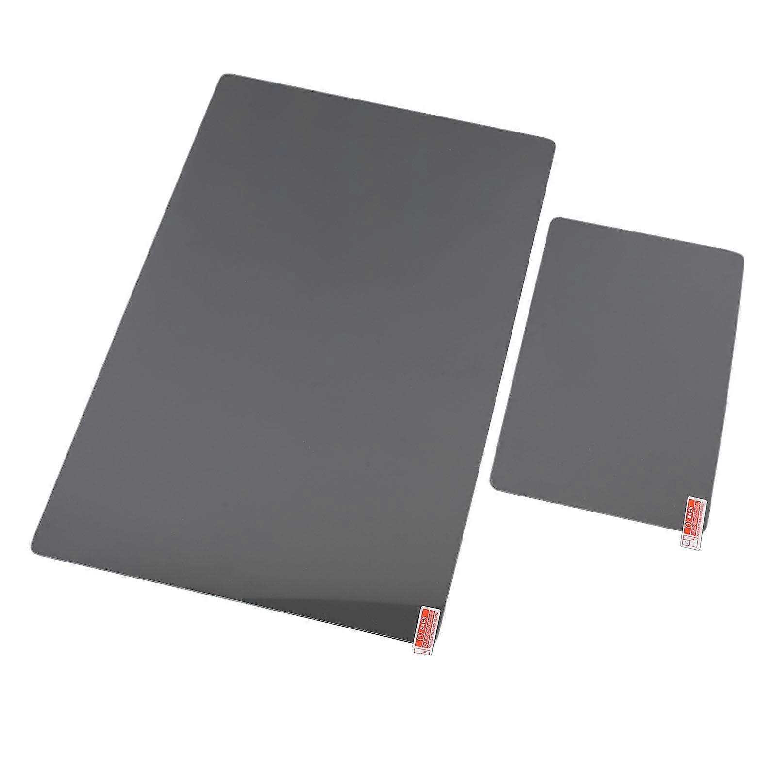 2Pcs 15in & 8in Tempered Glass Screen Protector for Model 3 Highland