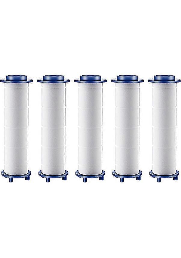 5 Pieces Shower Head Water Filter Shower Head Replacement White Other