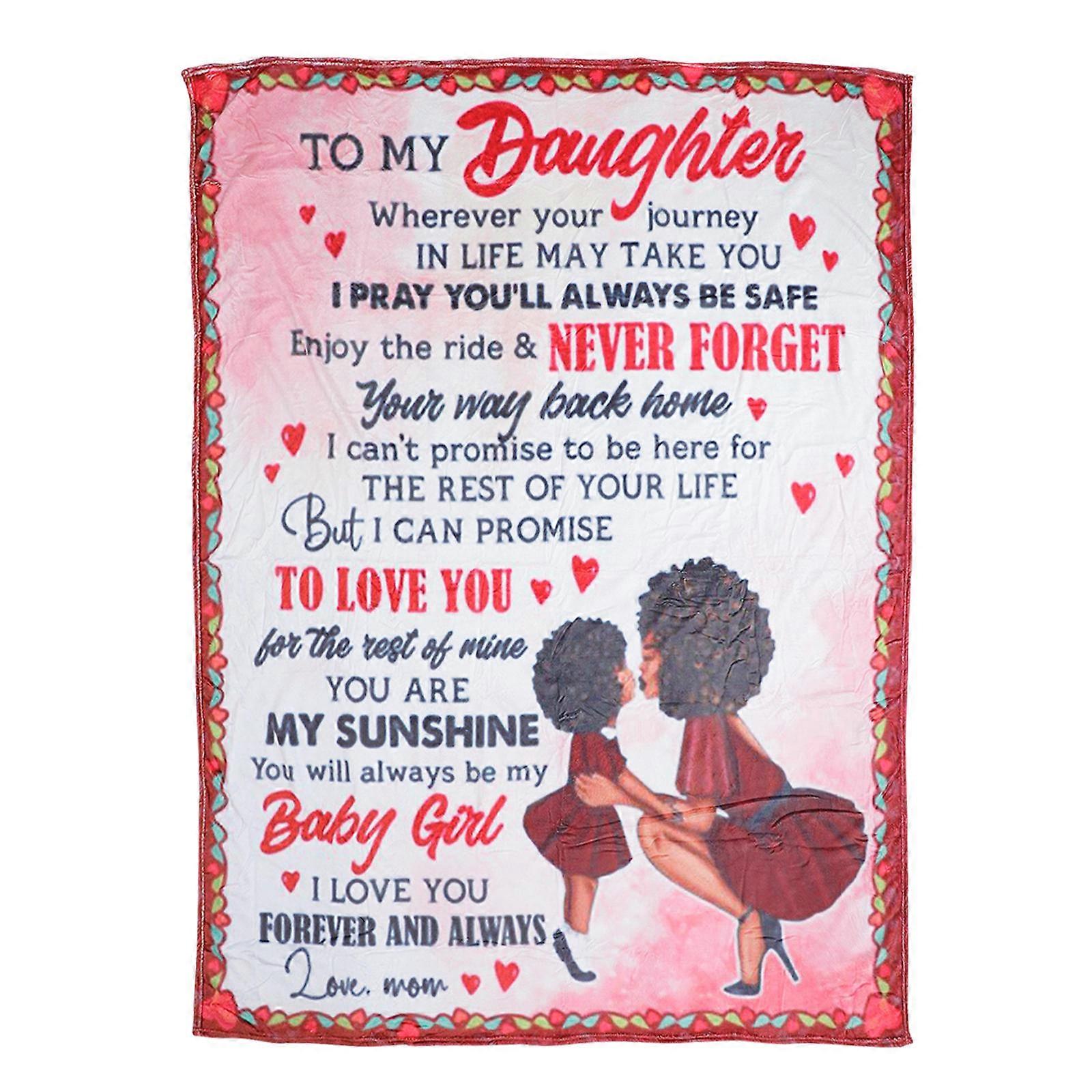 Cozy Double-Sided Warm Blanket Comfortable Indoor Gift Giving Polyester Throw Blanket 1Pack