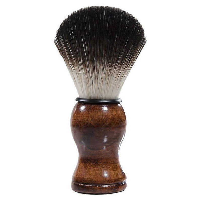 Men Shaving Brush Shave Wooden Handle Facial Beard Cleaning Appliance Pro Tool Safety