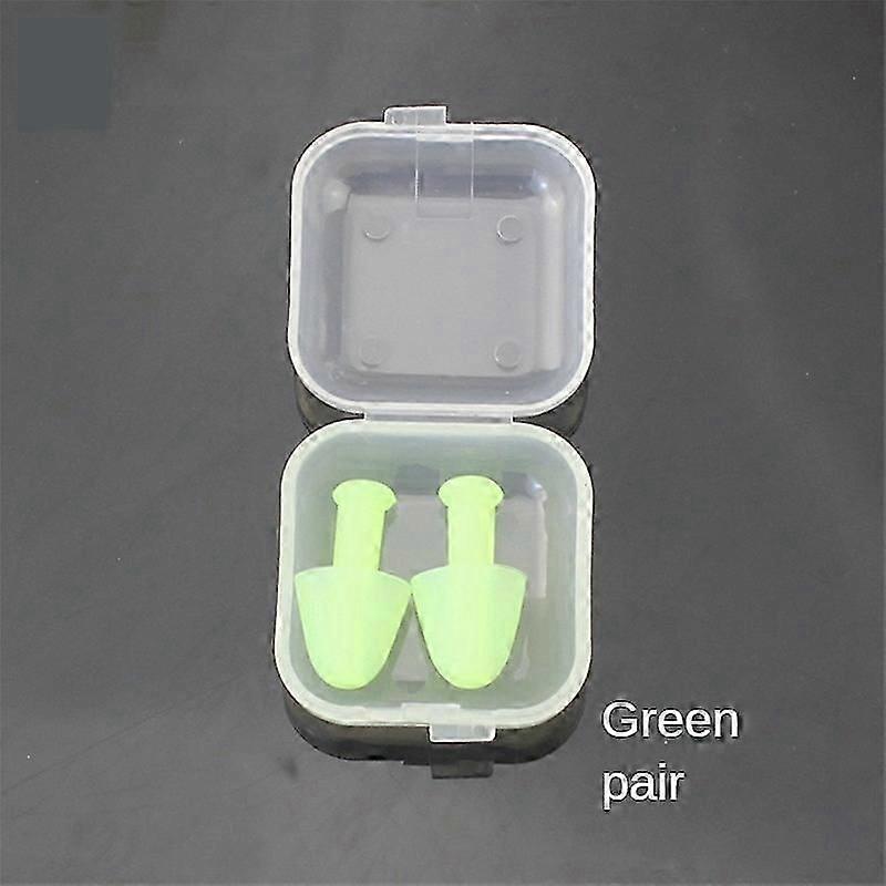 1 Pair Durable Earplugs Classic Delicate Texture Waterproof Soft Earplugs Silicone