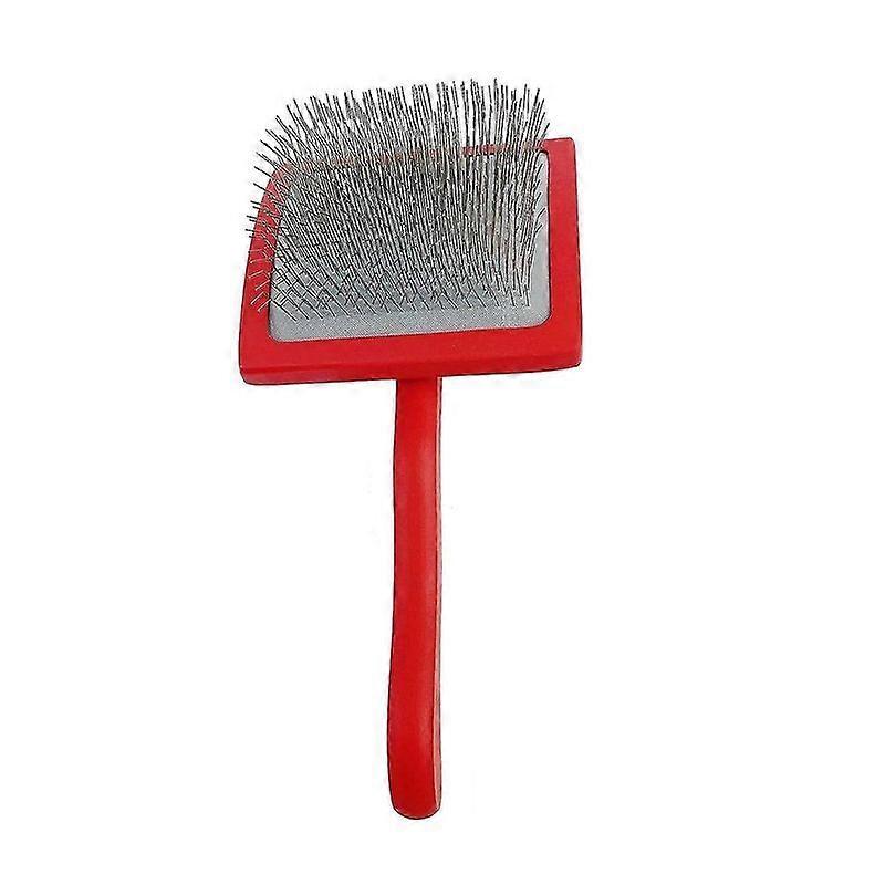 Professional Dog Slicker Brush for Fluff and Tangles
