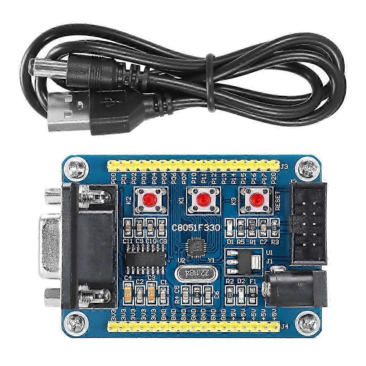 MCU Chip C8051F330 IoT Development Board: Programming & Experimenting Motherboard for Learning IoT Skills
