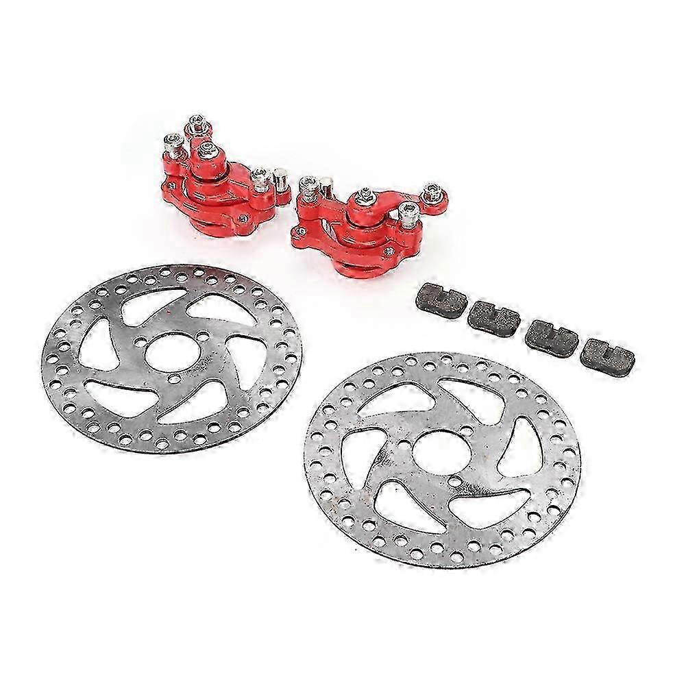 Gas Scooter Brake Pads 140mm Rear Disc Caliper Fit ATV 49CC