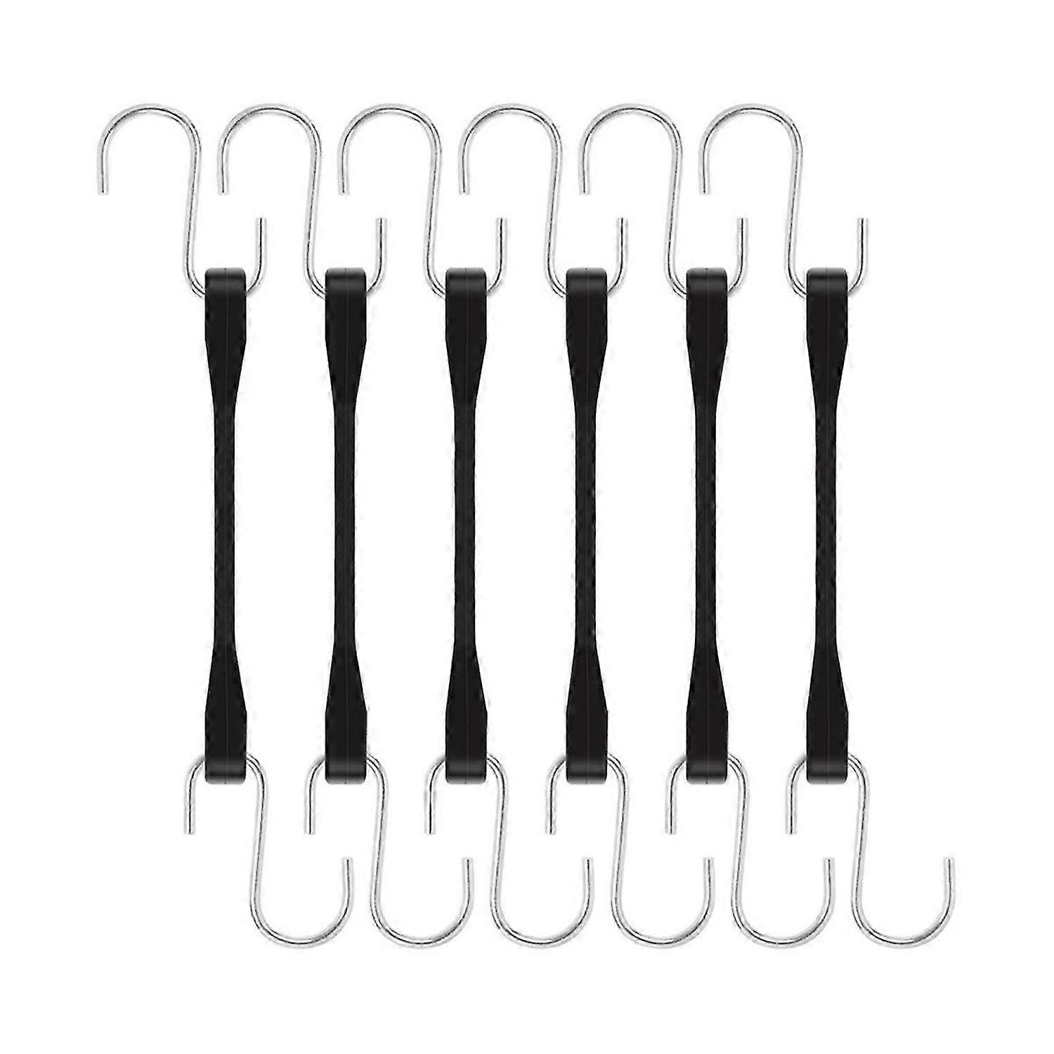 Rubber Cords With Hooks 6 Inch,Rubber Bungee Cords Heavy Duty