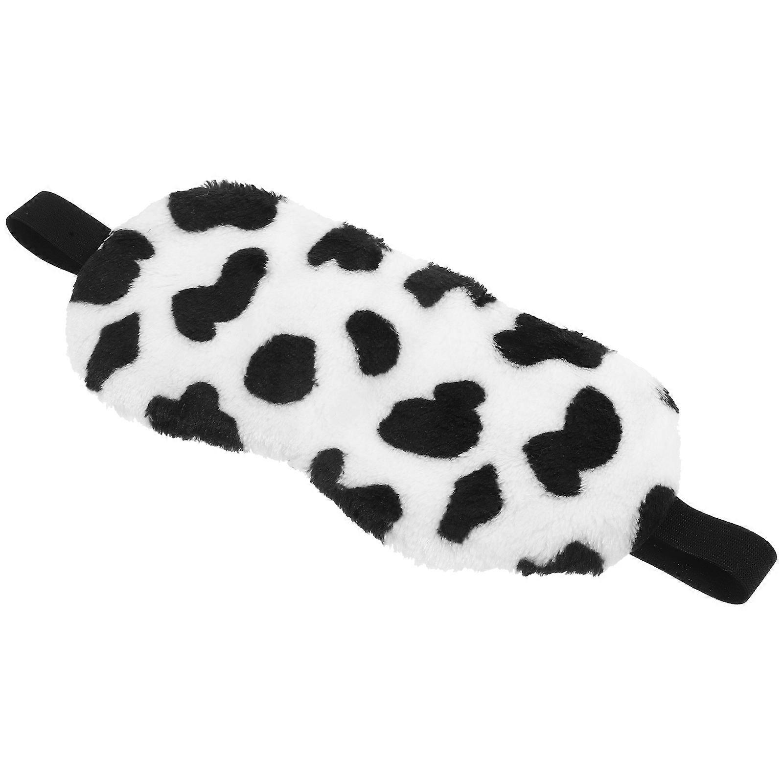 Sleep Mask Plush Eye Mask for Sleeping 2Pcs Comfortable Eye Protection