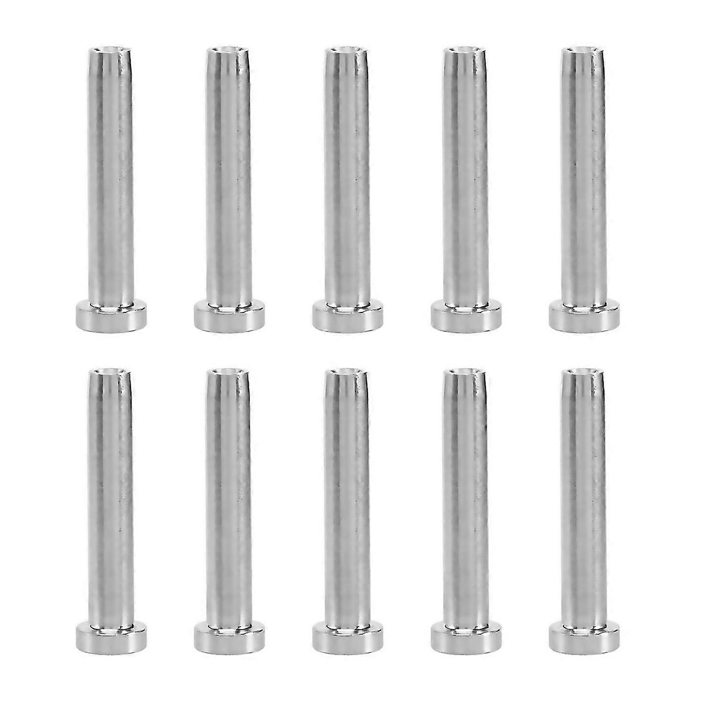 For 10pcs Stainless Steel Stemball Stud For 18inch Cable Railing