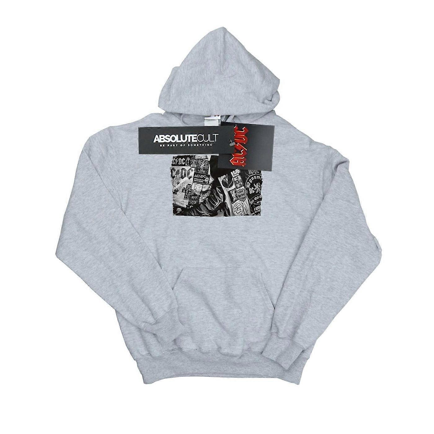 AC/DC gutter emblemer og plakater samling Hettegenser