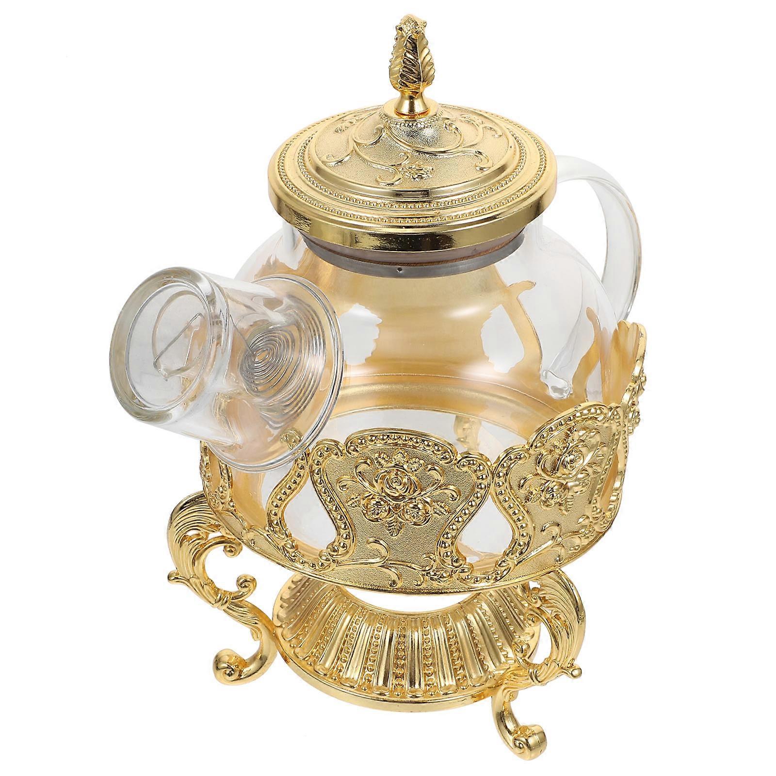 Coffee Pot Golden Elegant Style Wedding Ceremony Decor 1Set