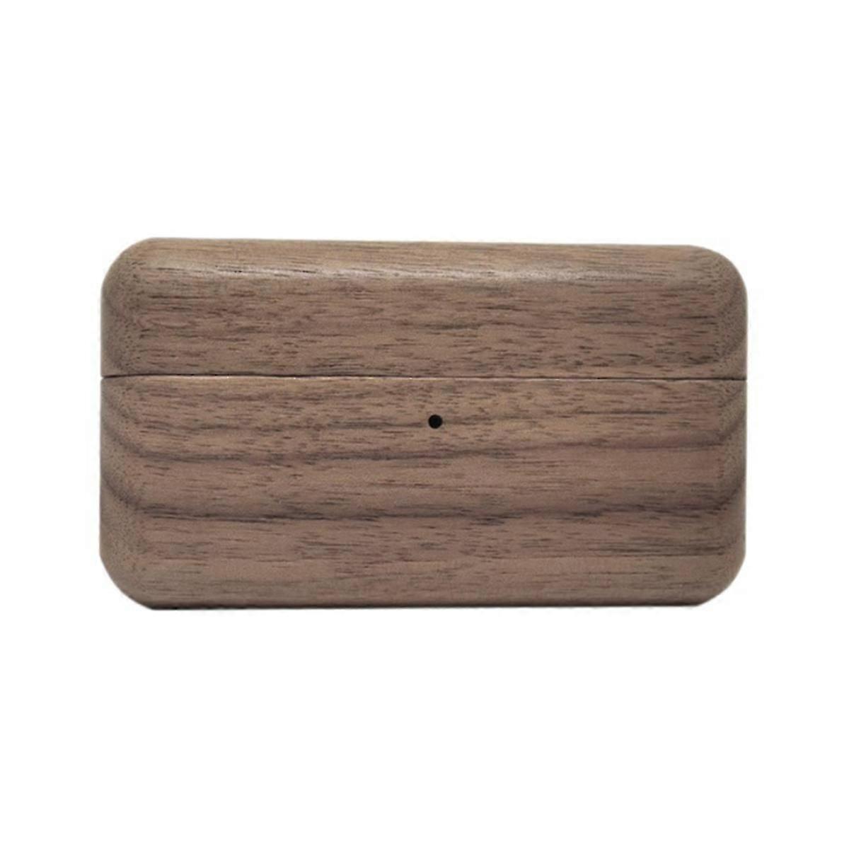 For Panasonic Technics EAH-AZ100 Walnut Protective Case Wireless Bluetooth Headphone Charging Box Cover Hard Sleeve B