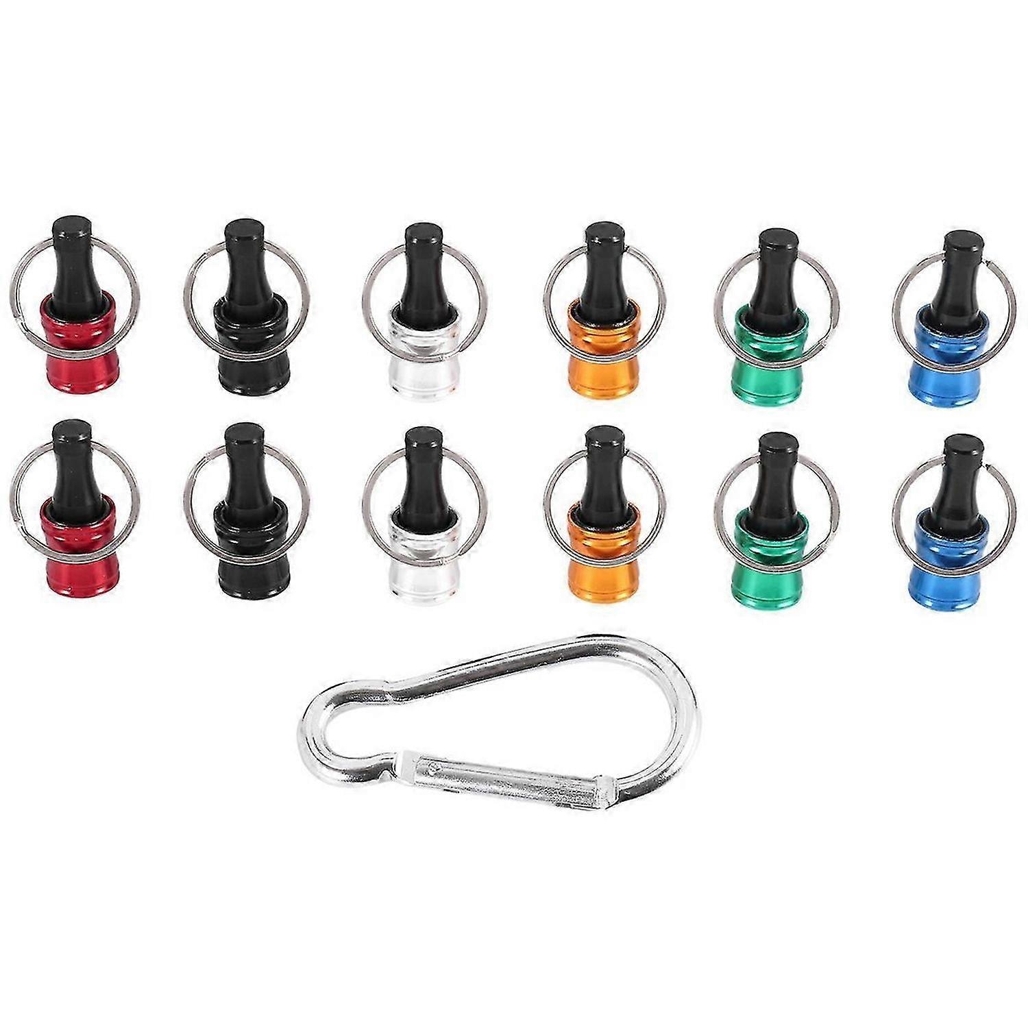 12PCS 1/4Inch Hex Shank Screwdriver Bits Holder Extension(6 Colors)