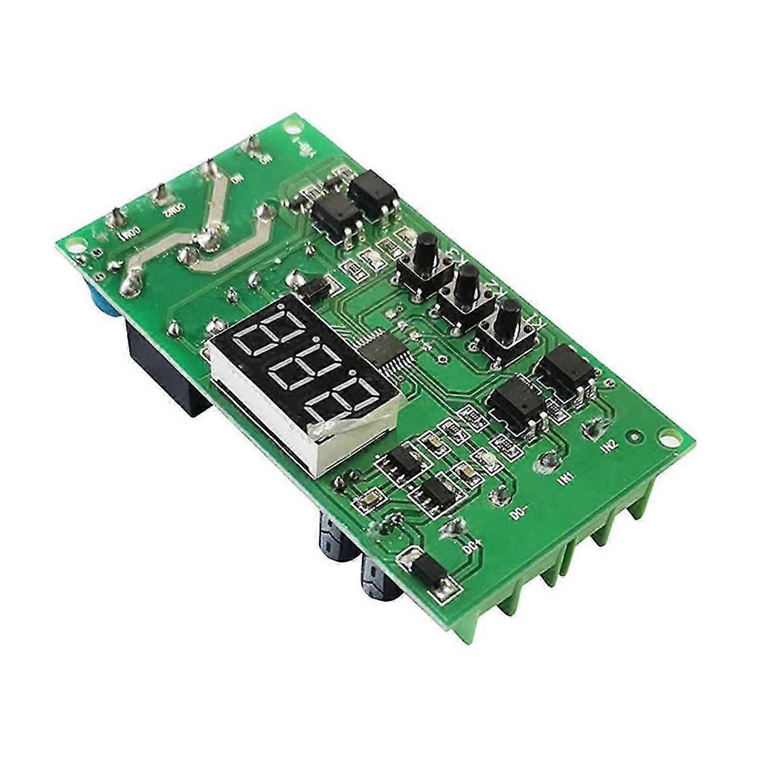 12V DC Motor Driver Board with Forward/Reverse Control, Low-Level Trigger, Programmable Delay and Ti