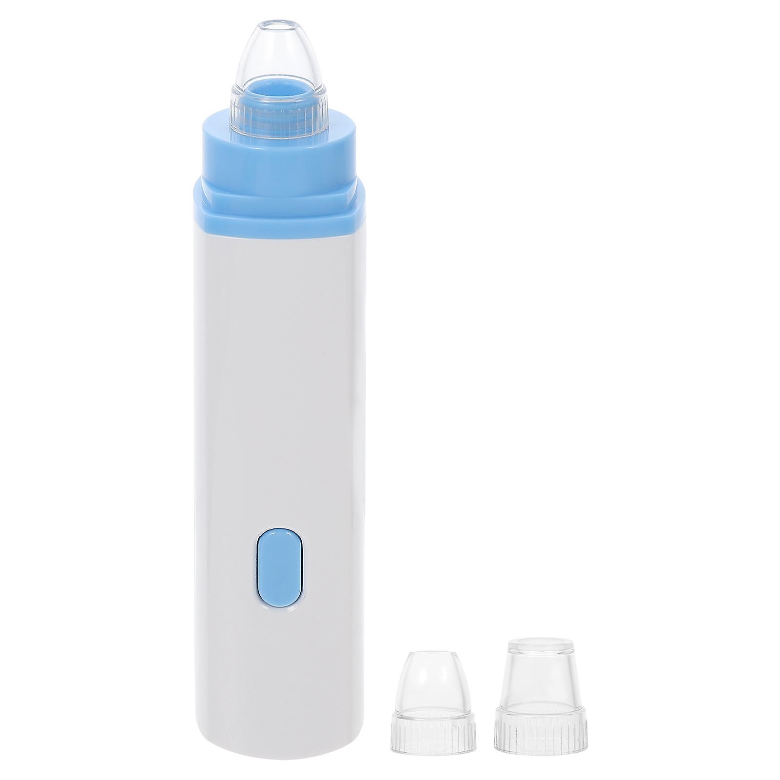 Beauty Tool Facial Cleanser Nose Pore Extractor Home Use Abs Material Sky-Blue Color Removes Oil 1Set