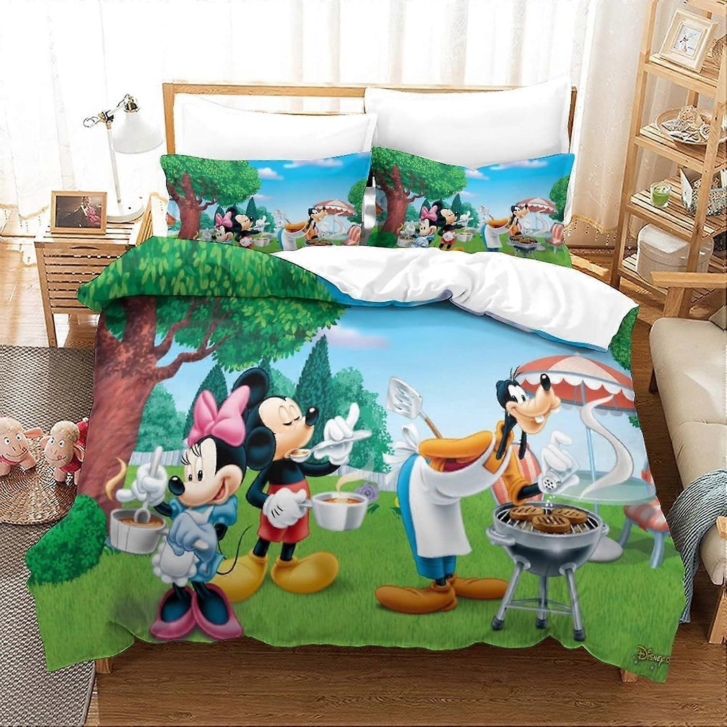 PIN3217 Παπλωματοθήκη Σετ κλινοσκεπασμάτων κινουμένων σχεδίων Cartoon Anime Movie Comforter Cover για αγόρια κορίτσια Παιδικό κάλυμμα κρεβατιού με 1 μαξιλαροθήκη 2 τμχ Κλινοσκεπάσματα Μονό 140x200