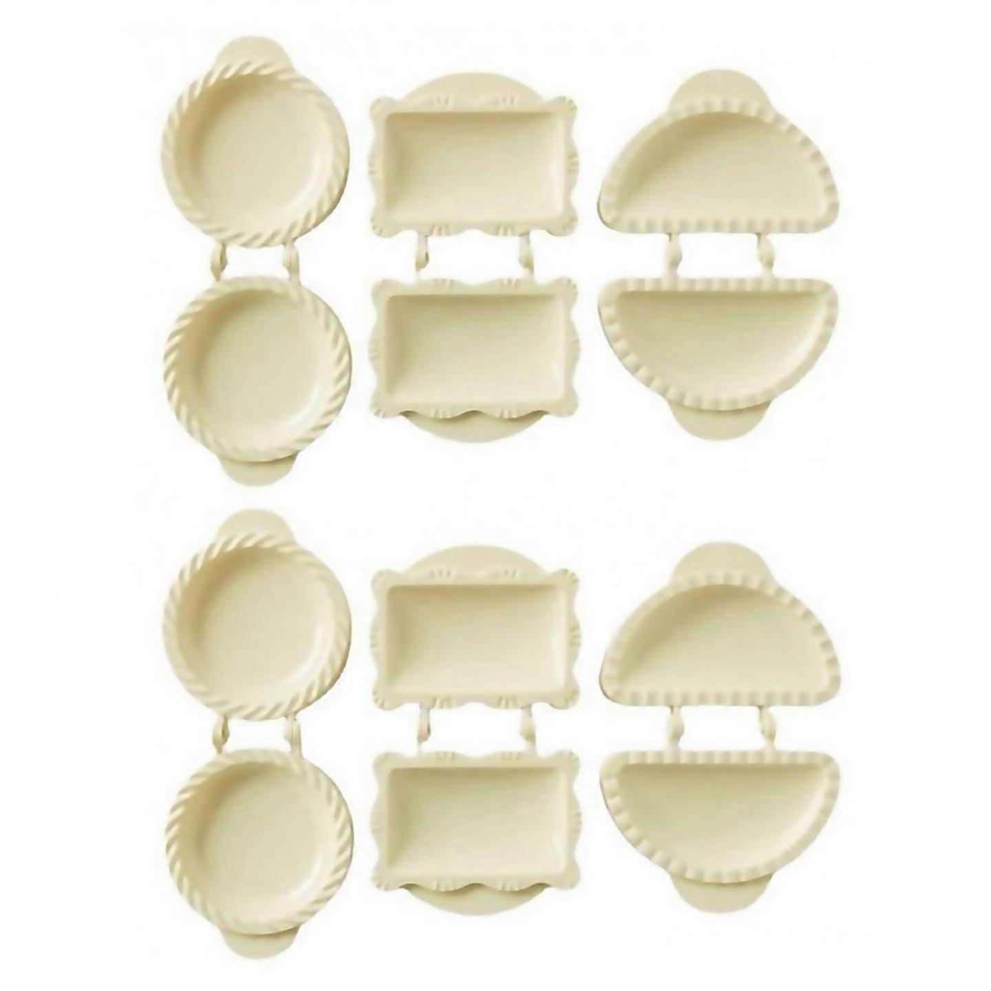 For 6pcs Hand Pie Molds Set Dough Mold Tools