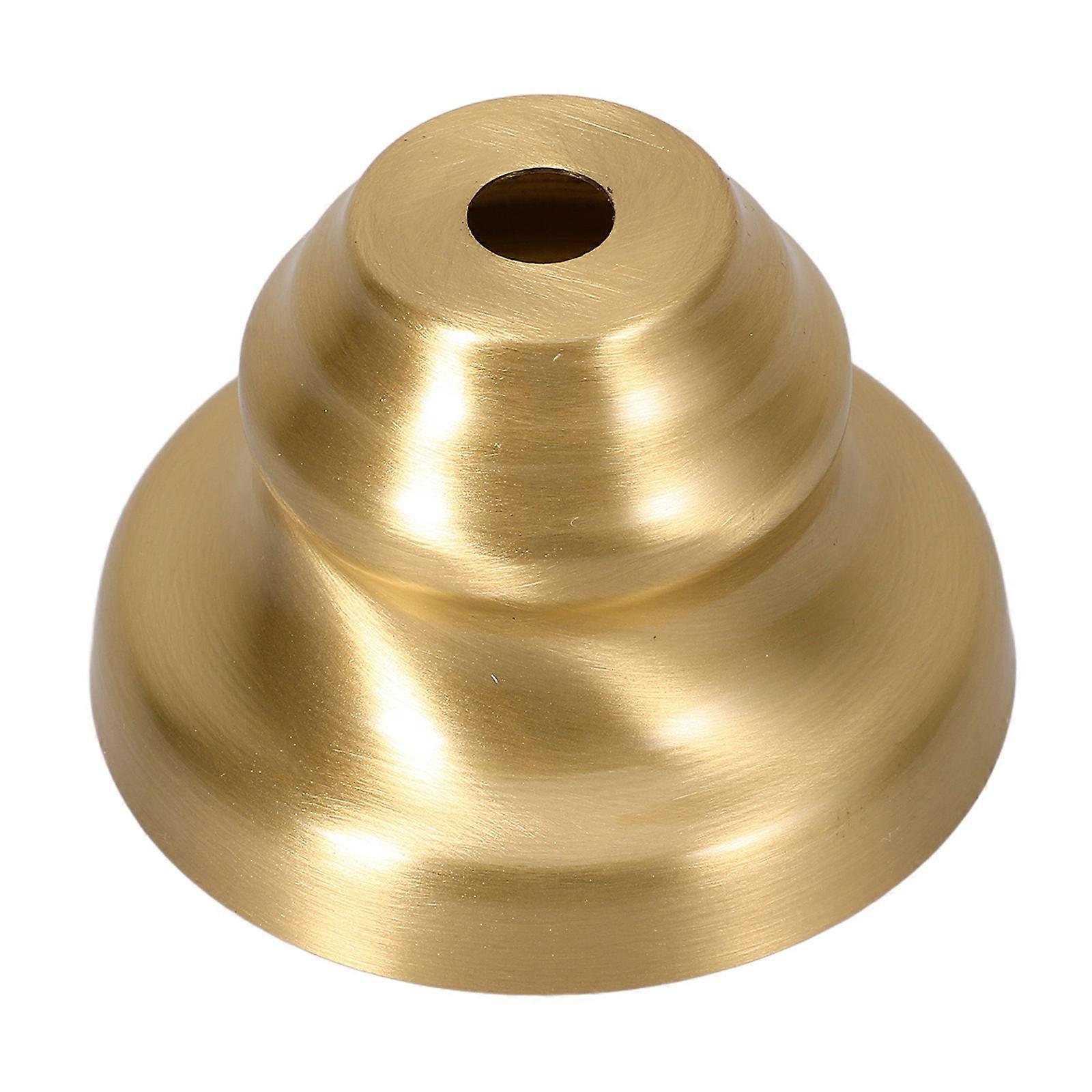 Golden Lamp Finial Copper Material Light Fixture Replacement