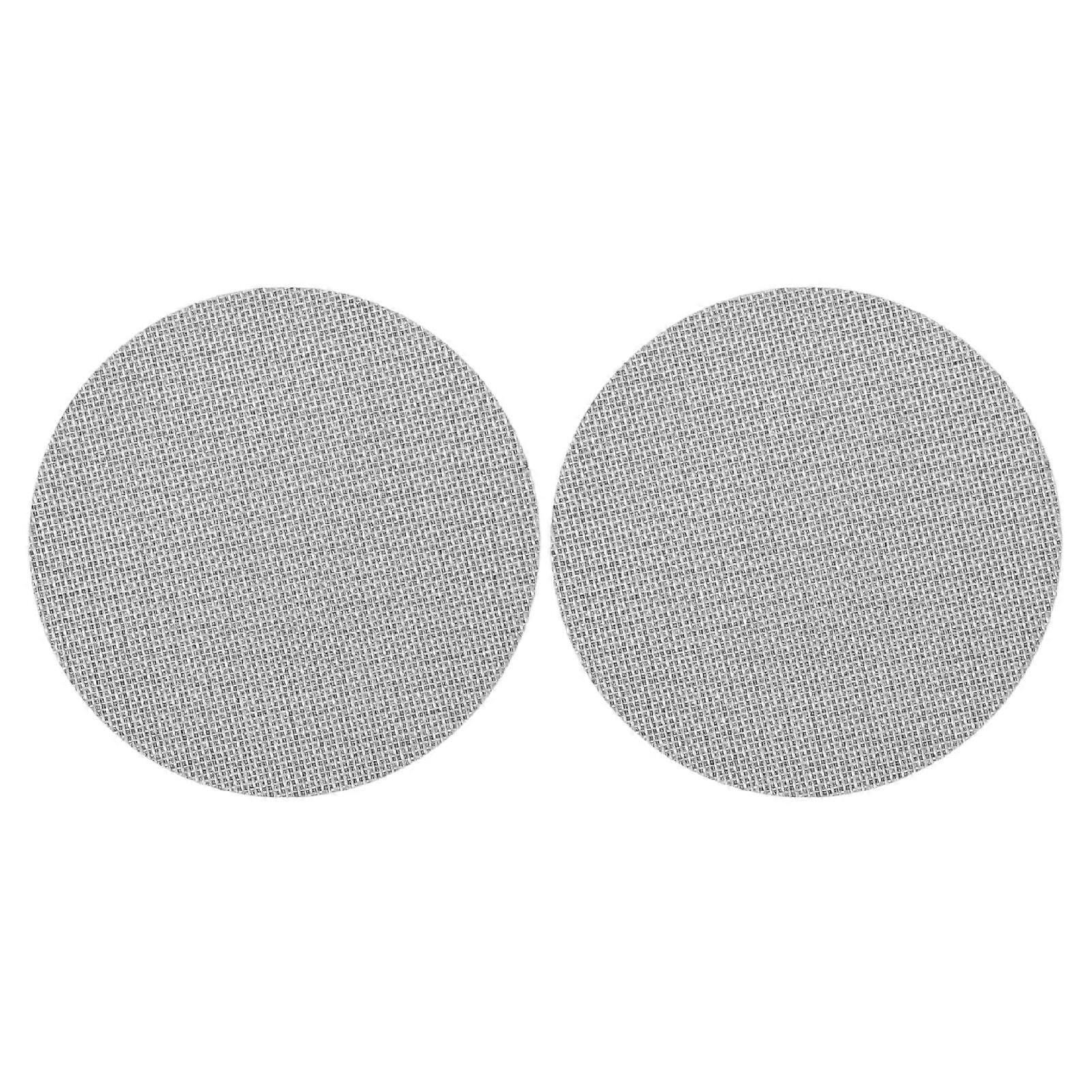 2 Pcs Coffee Puck Screen 1mm Stainless Steel Coffee Machine Secondary Water Distribution Screen Diameter 51mm