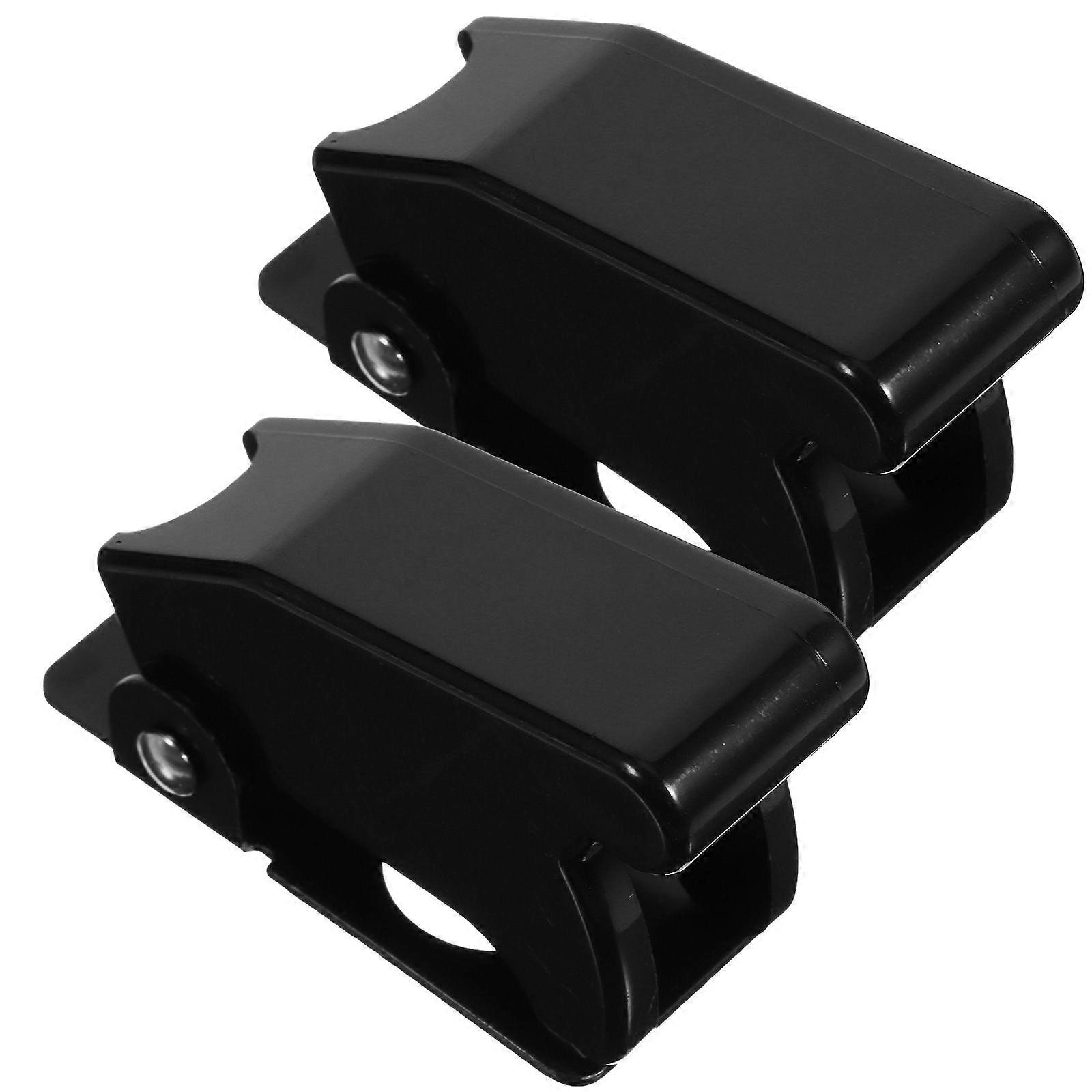 2pcs Toggle Switch Covers Toggle Switch Protective Cover Plate Safety Flipping Covers