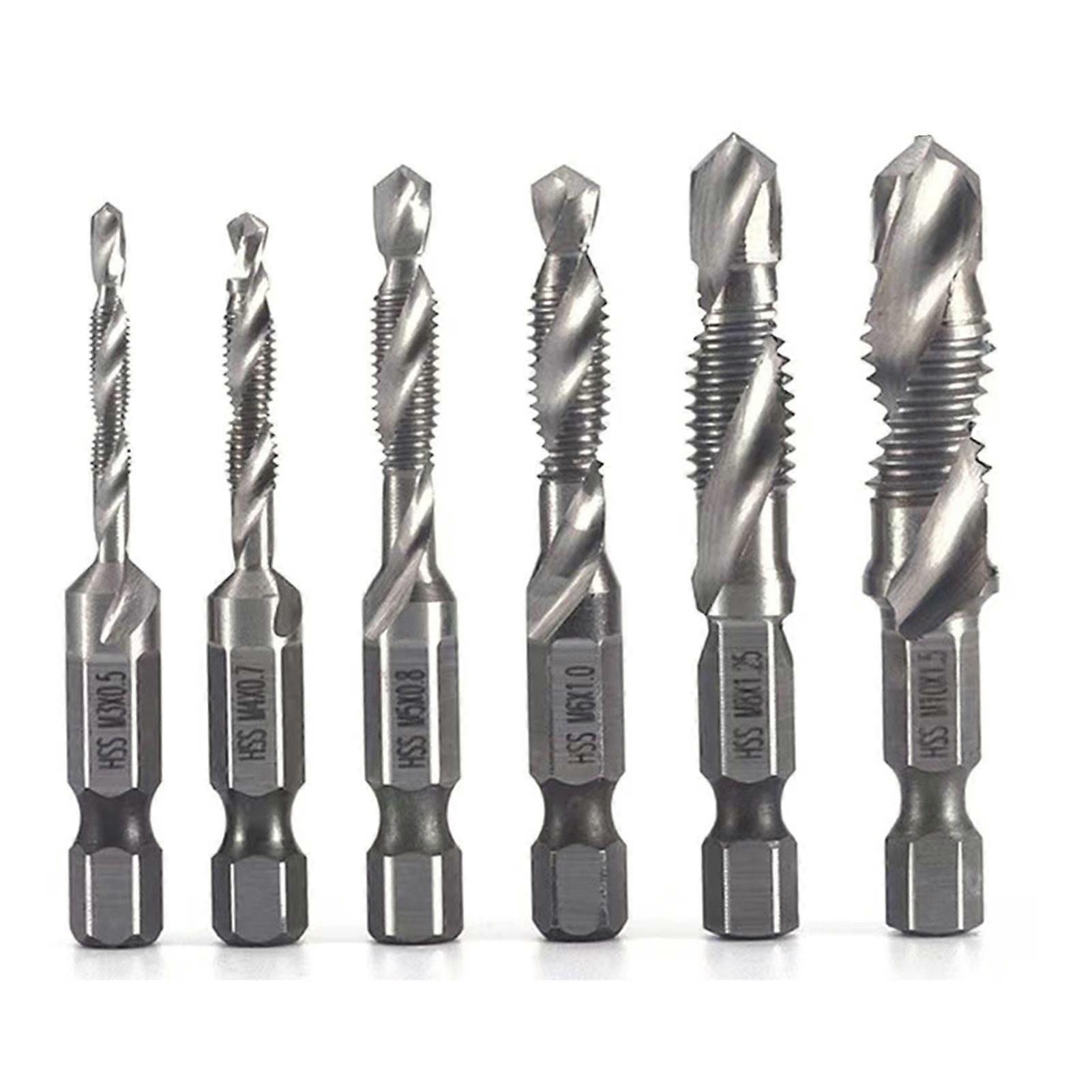 3 in 1 Compound Screw Taps Bit Multifunctional Drilling Tapping Drill Bit for Ordinary Stainless Steel