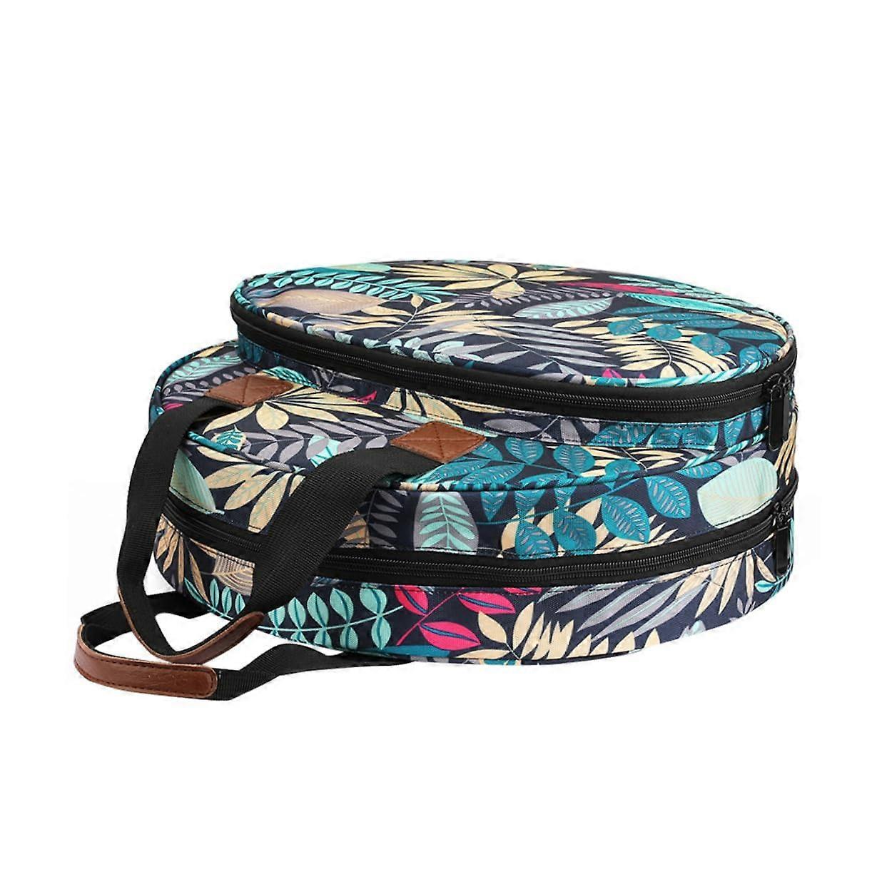 Embroidery Project Carrying Bag, Tote Sewing Kit For Threads And Tools, Portable Thread Storage Case, Compact Organizer