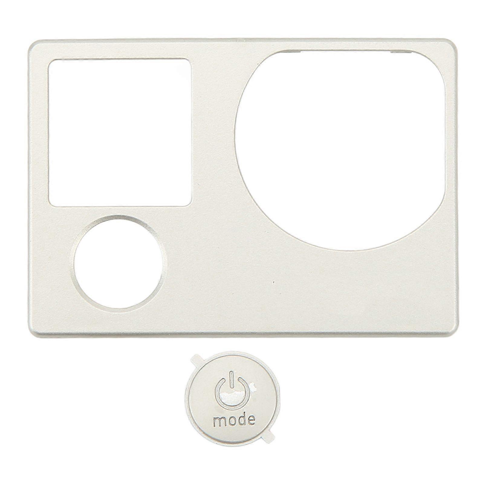 Camera Front Board with Power Button Front Panel Frame Repair Parts for Hero 4 Action Camera