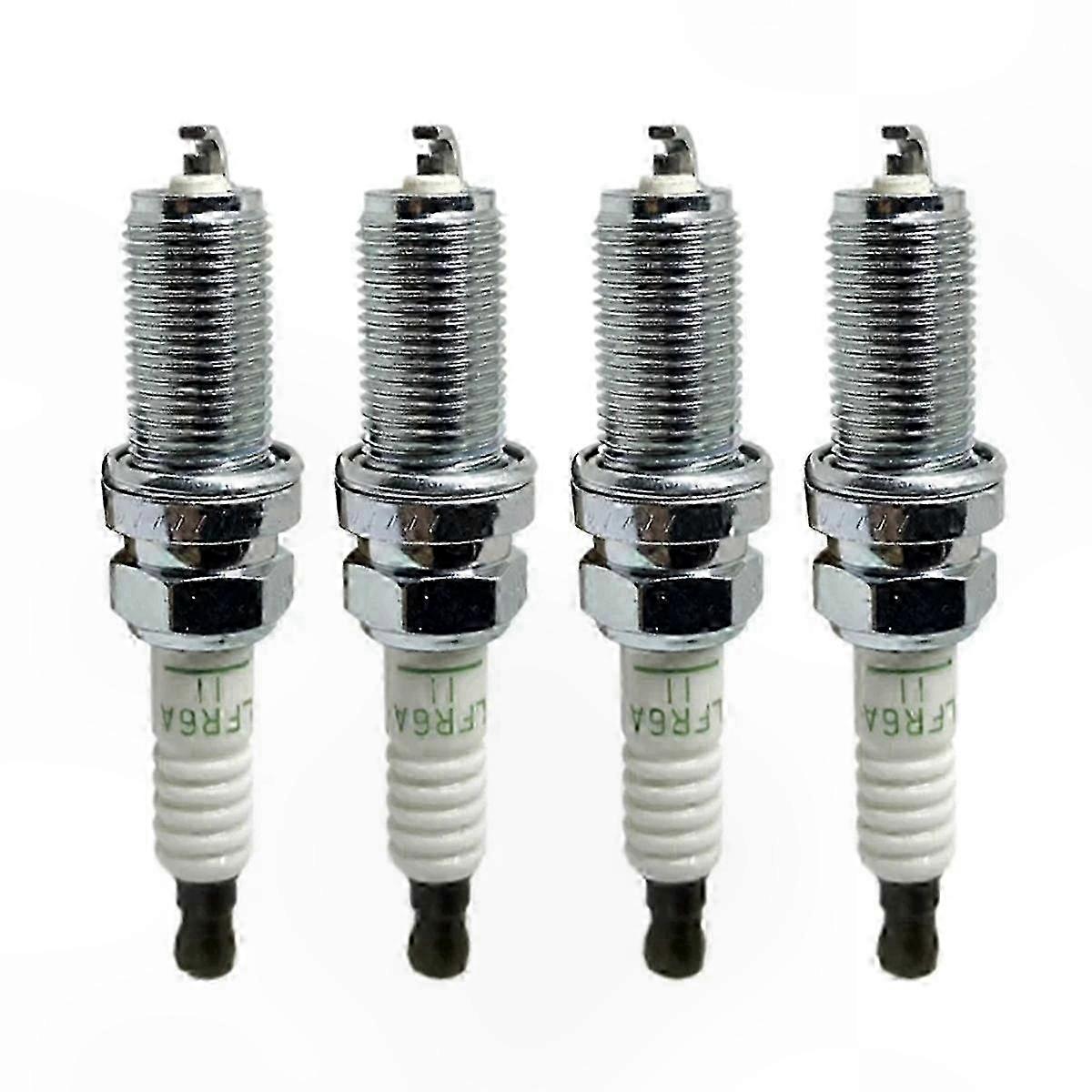 Spark Plug Set of 4 for Marine Engines and Vehicles - LFR6A11 3672 Replacement