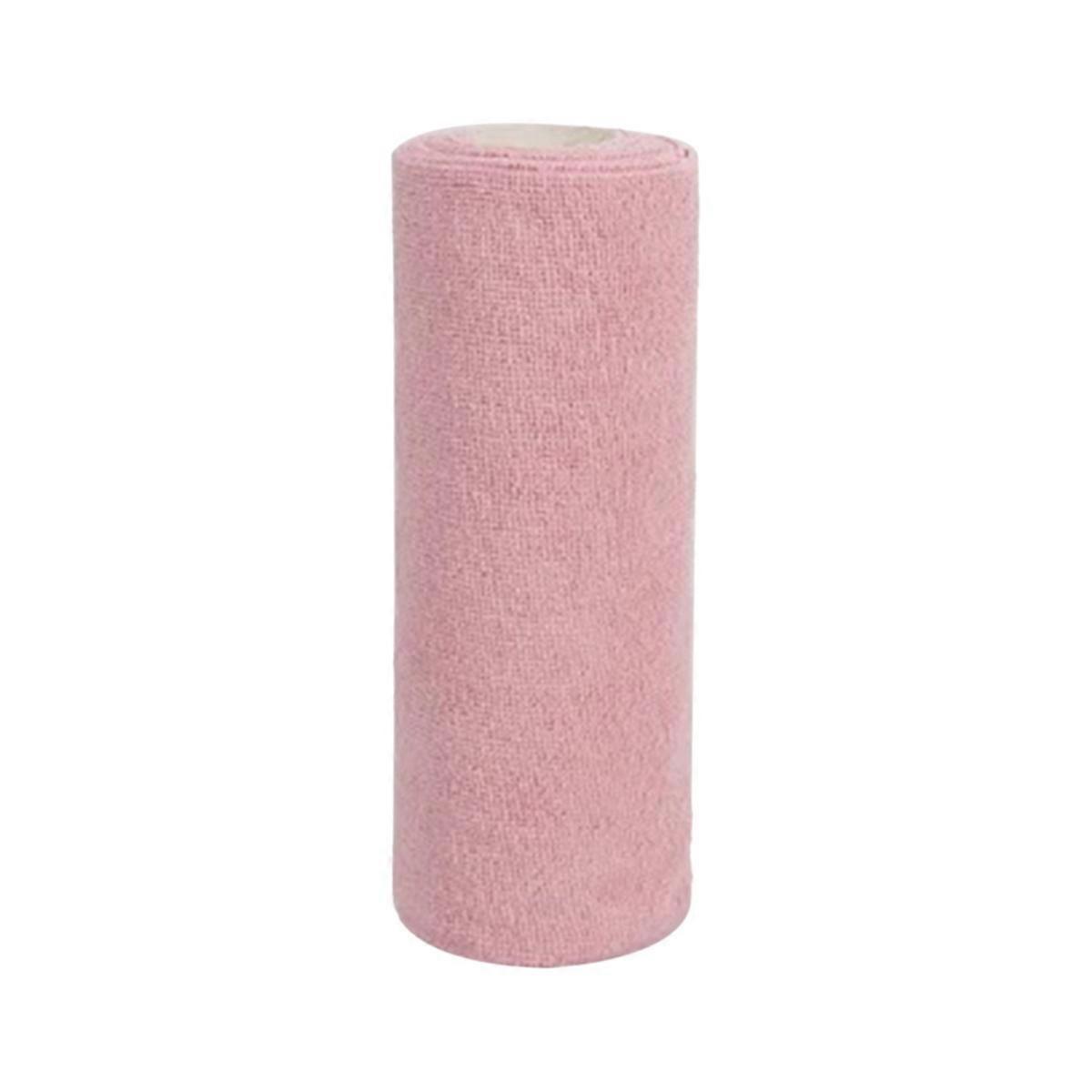Reusable Cleaning Wipe Household Microfiber Towel Pink