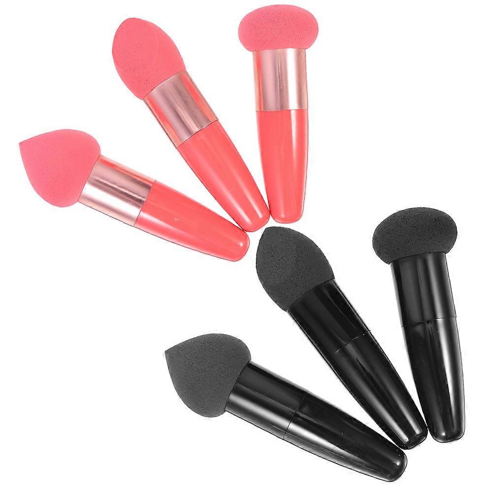 Portable Makeup Sponge Set 18 Pcs Assorted Color Cosmetic Tools For Daily Use And Professional Makeup Conceal Flaws