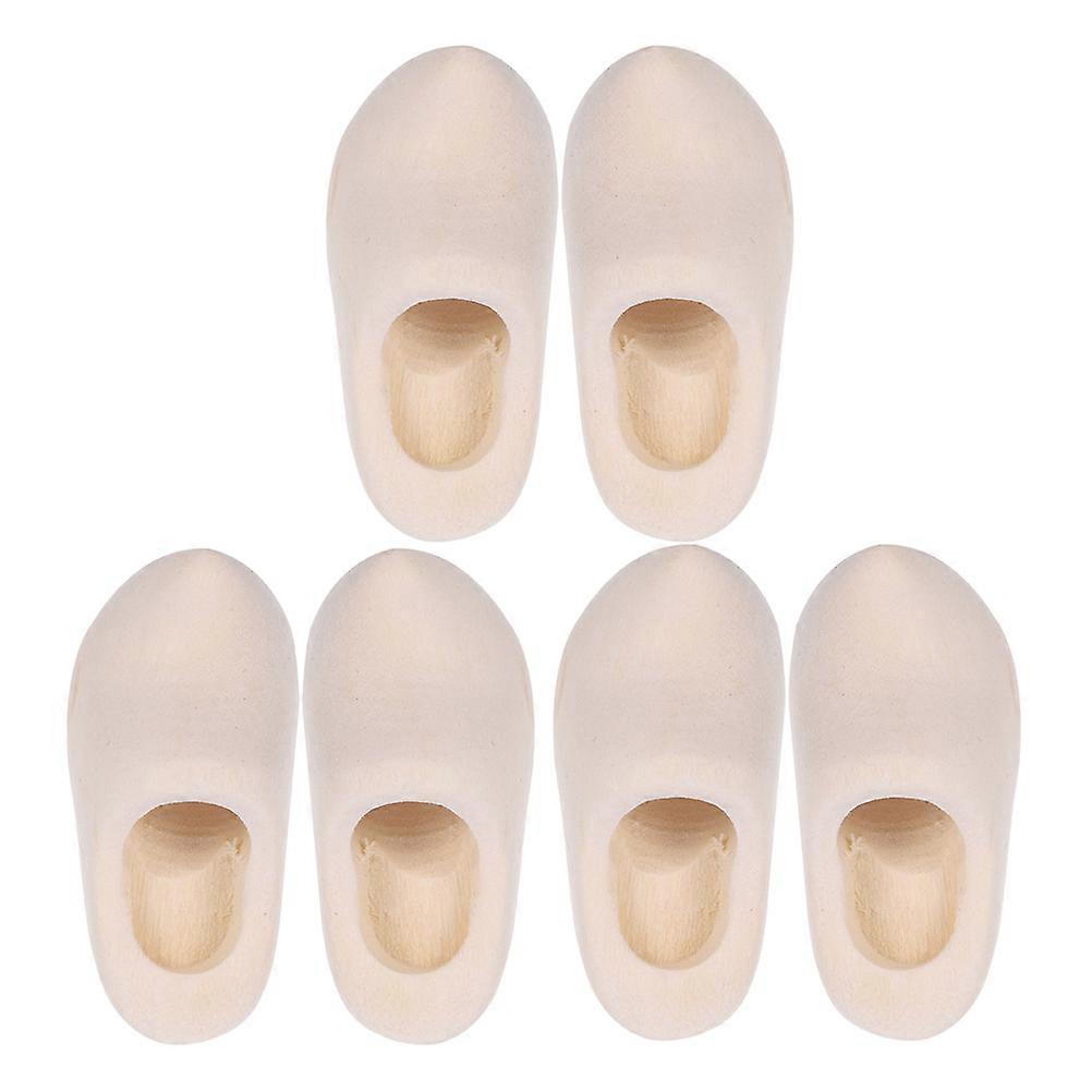Miniature Model Doll House Shoes 4cm Craft Enthusiasts Decorative 15 Pairs