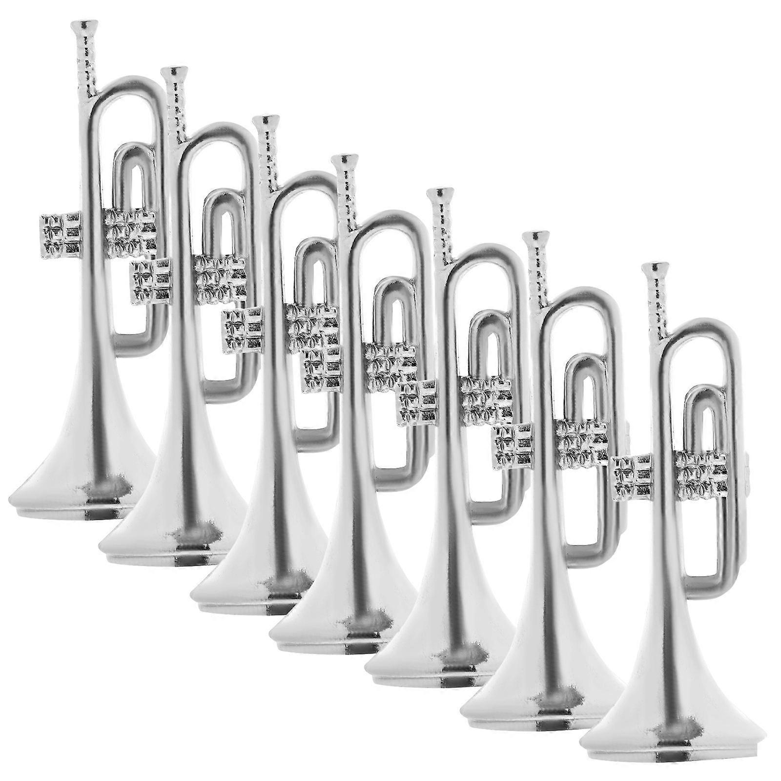 Xmas Mini Instruments Plastic Ornament for 40Pcs