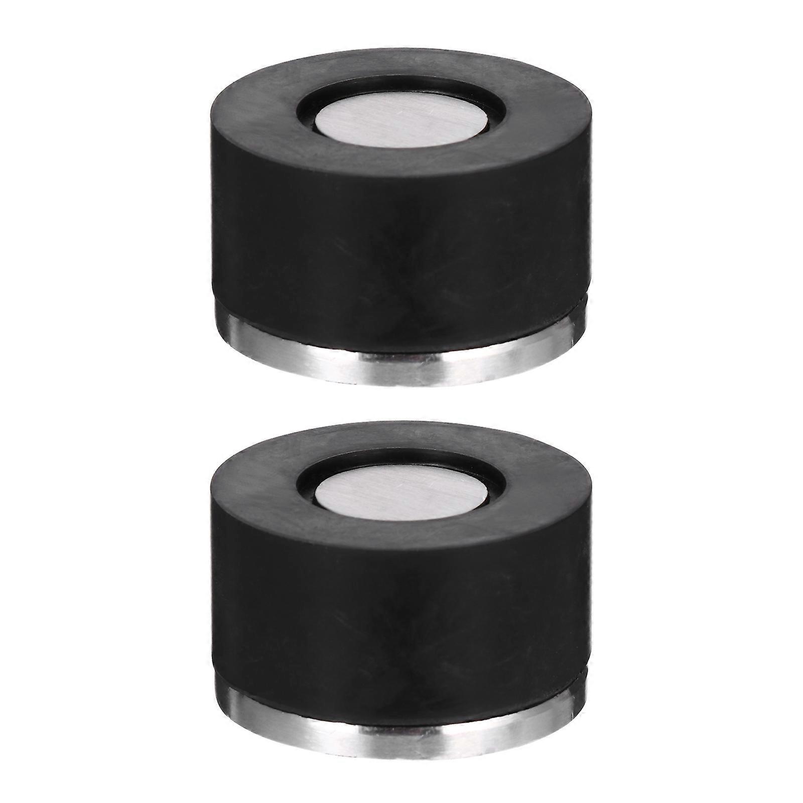 Black Door Stopper No Drilling Cushion Anti-Collision 6Pcs Wall Protector