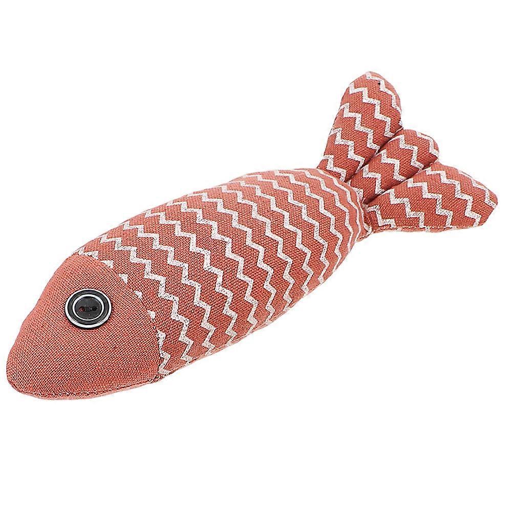 Cat Toys Catnip Toy Interactive 2Pcs Fish Plush Toy for Cats