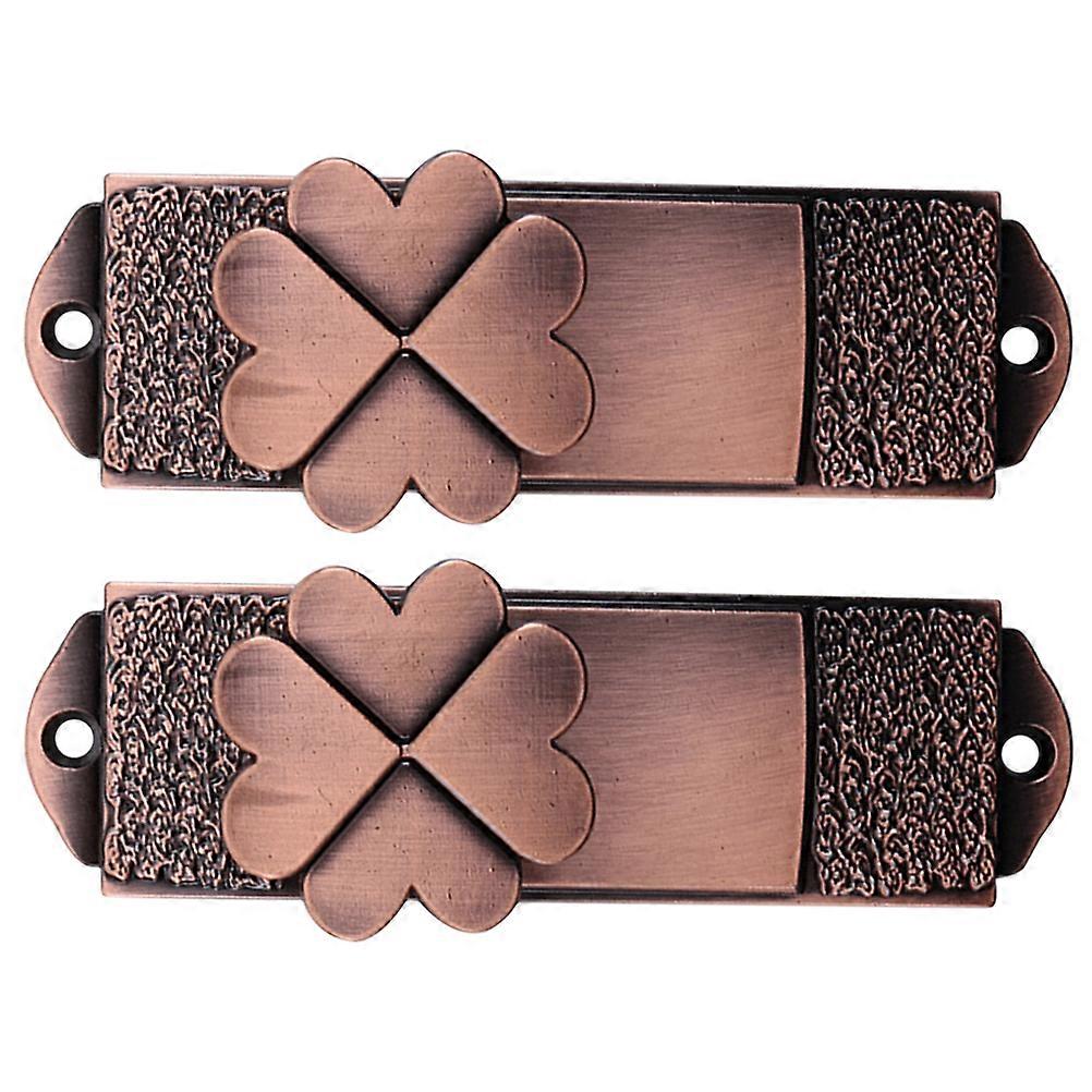 Alloy Curtain Holder Simple Design and Smooth Edges for Homeowners Interior Designers 4.7×1.6×1.2in 2Set