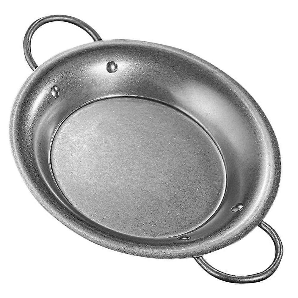 Multi-Use Cooking Pan Double Handle for Home 3Pcs Stainless Steel Kitchen Pot