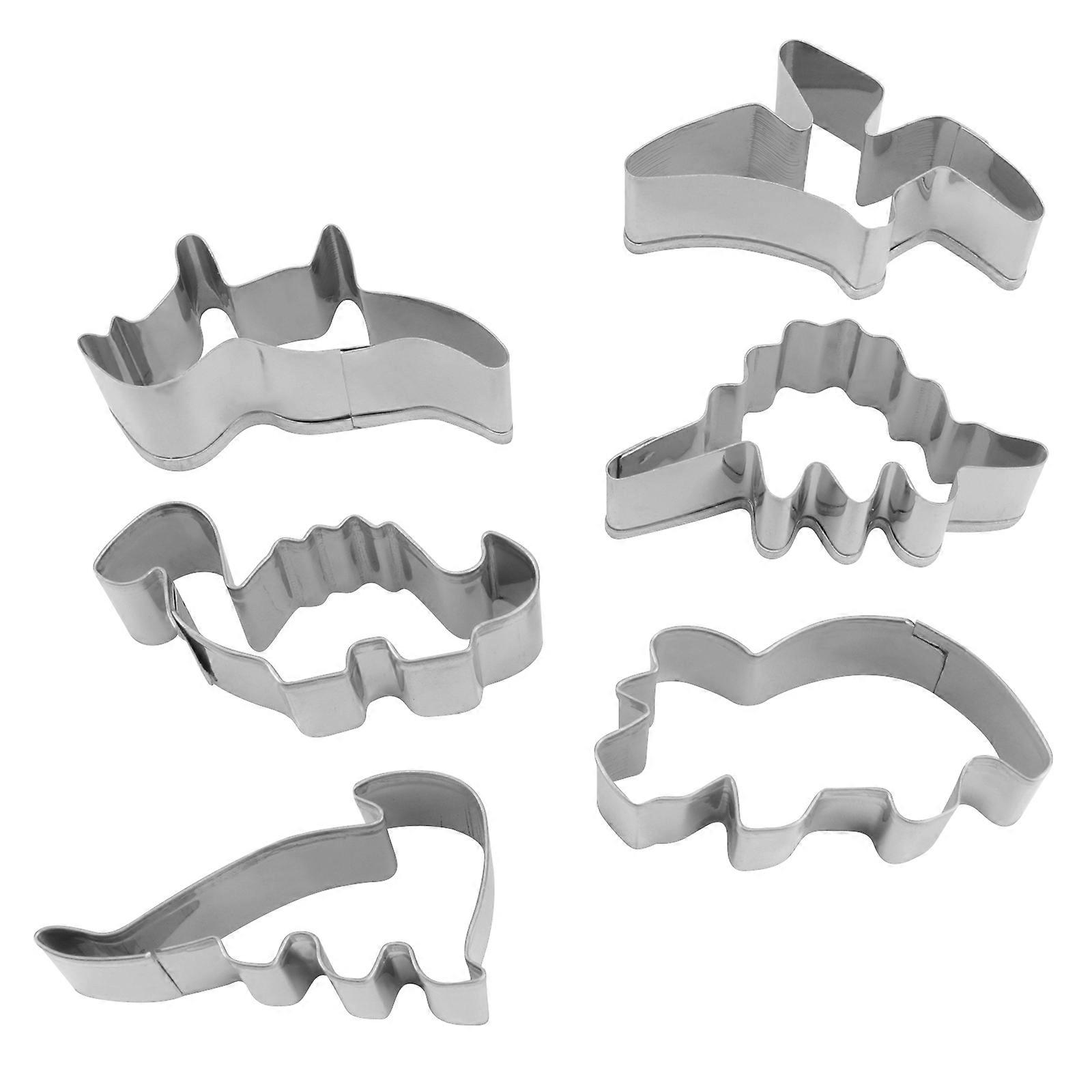 Stainless Steel Cookie Cutter for Dinosaur Shape with 18Pcs Set
