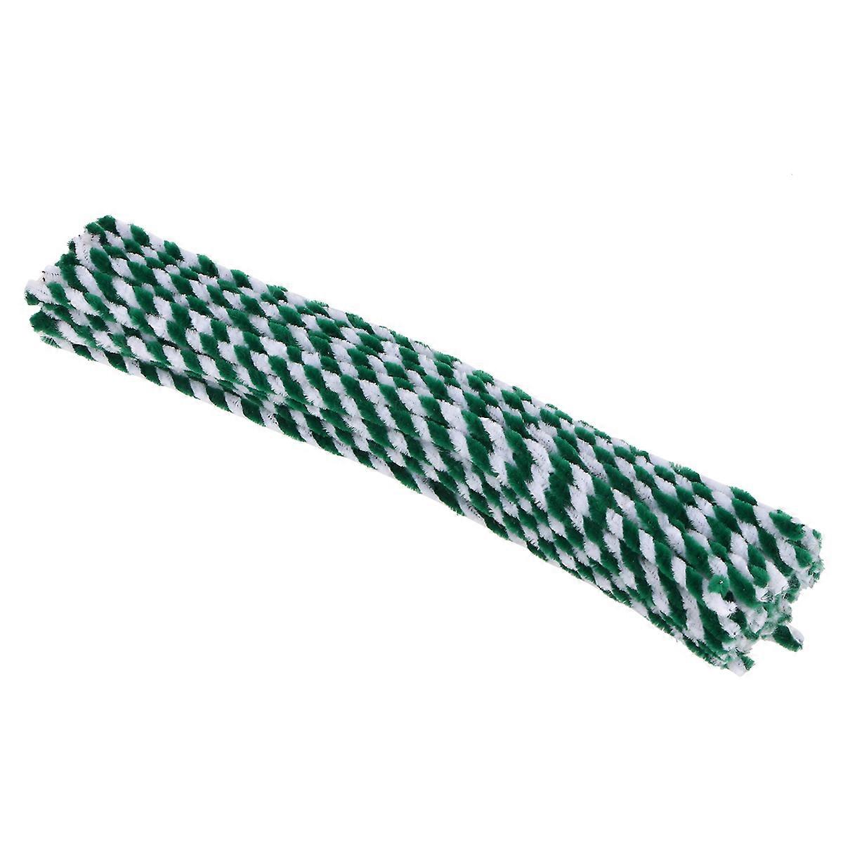 Twisting Plush Stick for Kids Two-Tone Chenille Stems 150Pcs