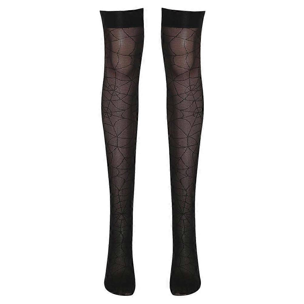 Halloween Spider Pattern 2Pcs Black