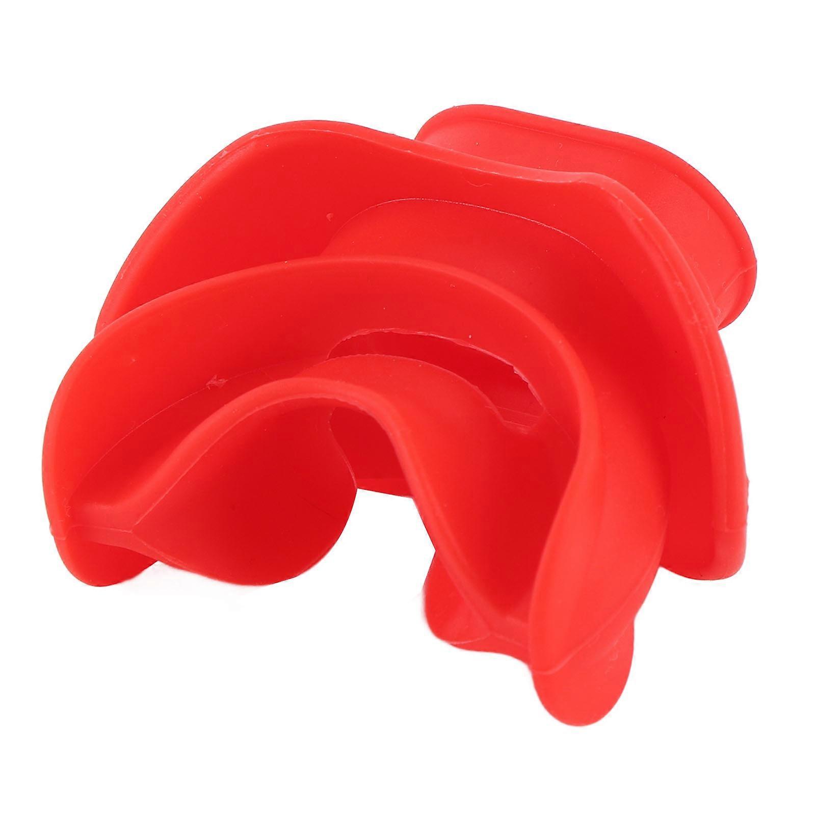 Diving Regulator Mouthpiece Silicone Red Comfortable Tie Bite